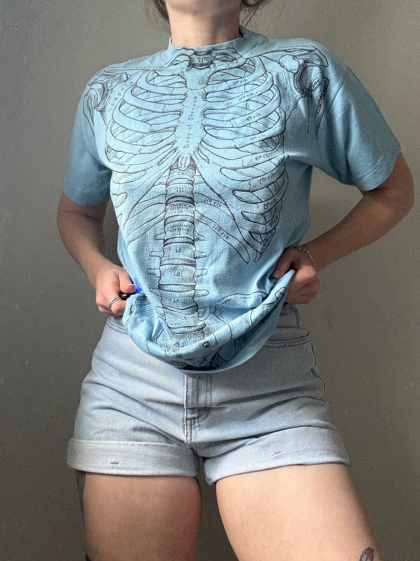 1978 Leslie Arwin Skeleton Shirt
