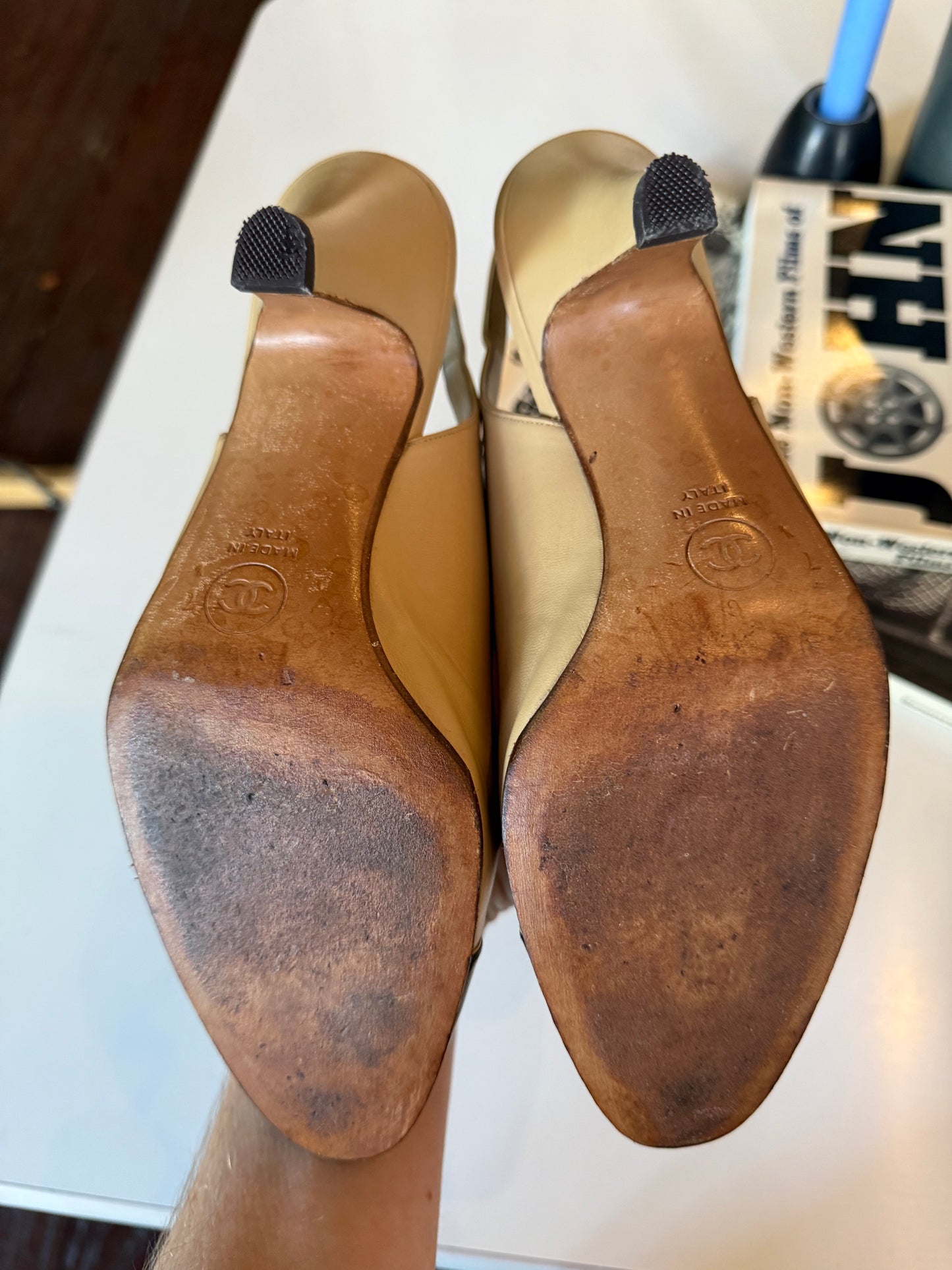 1960s/1970s Chanel Slingbacks 6.5