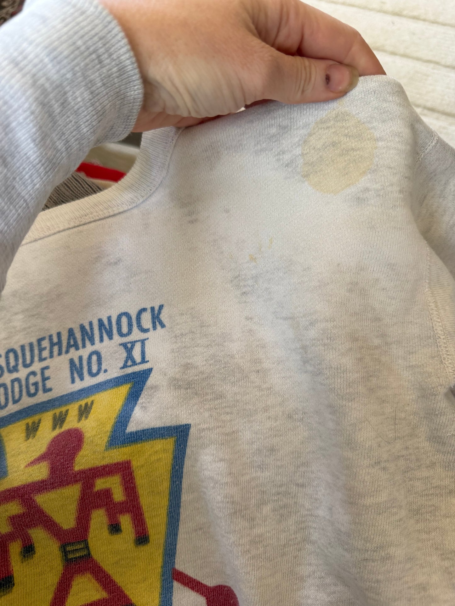 1950s Cotton Susquenannock Lodge Crewneck XS/S