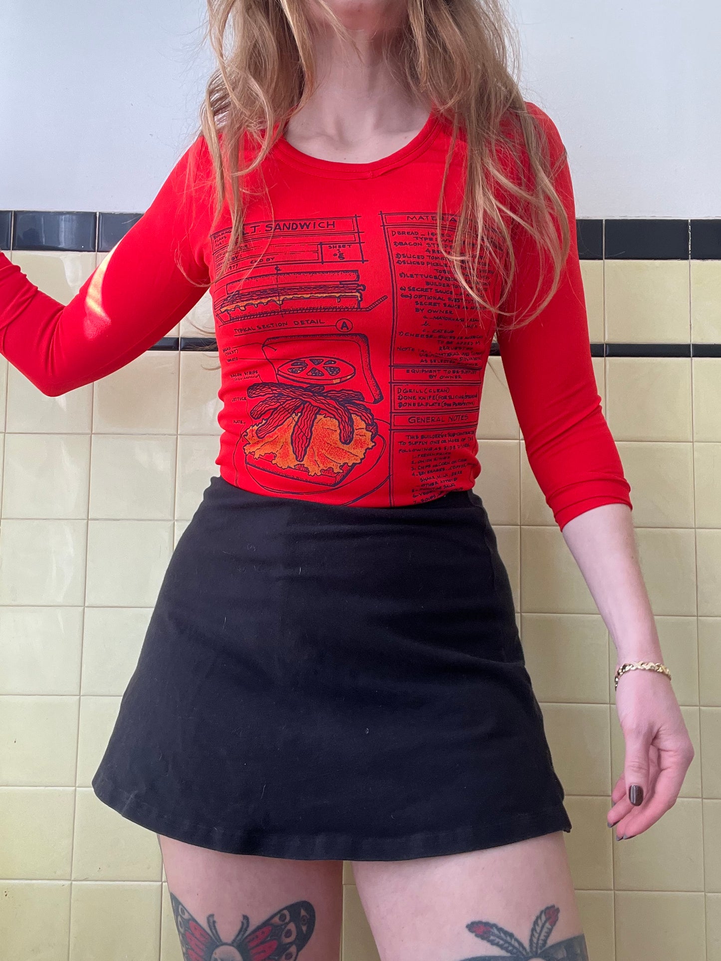 1970s BLT Bodysuit XS