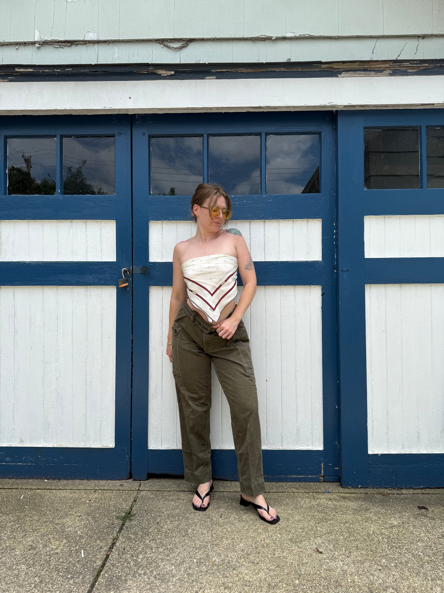 1970s European Military Trousers 28”-32”