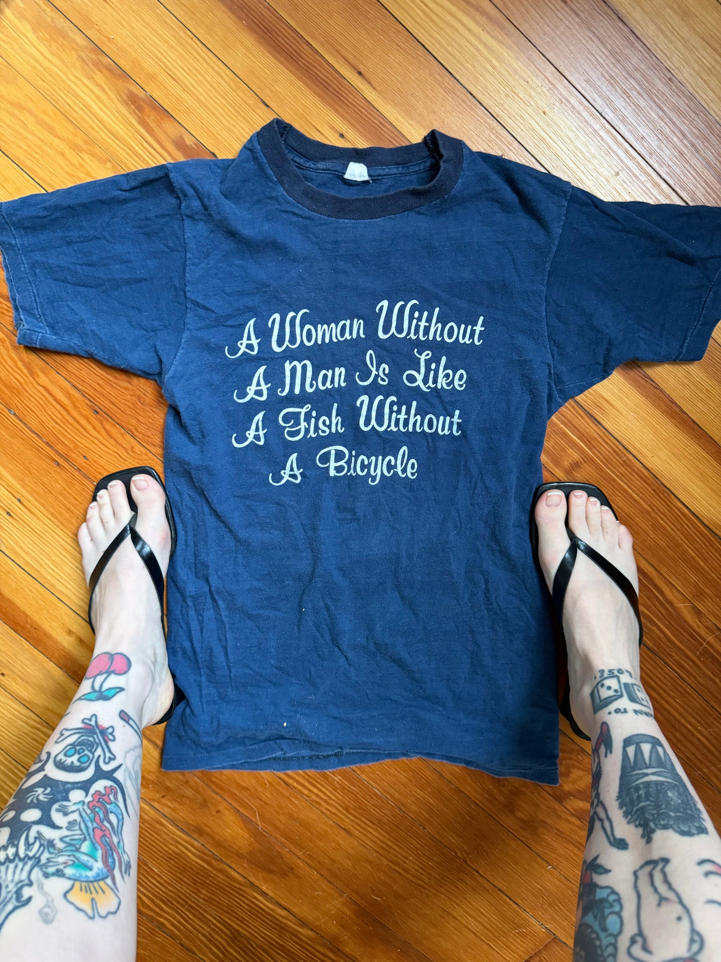 Men Are Like Bicycles Tee