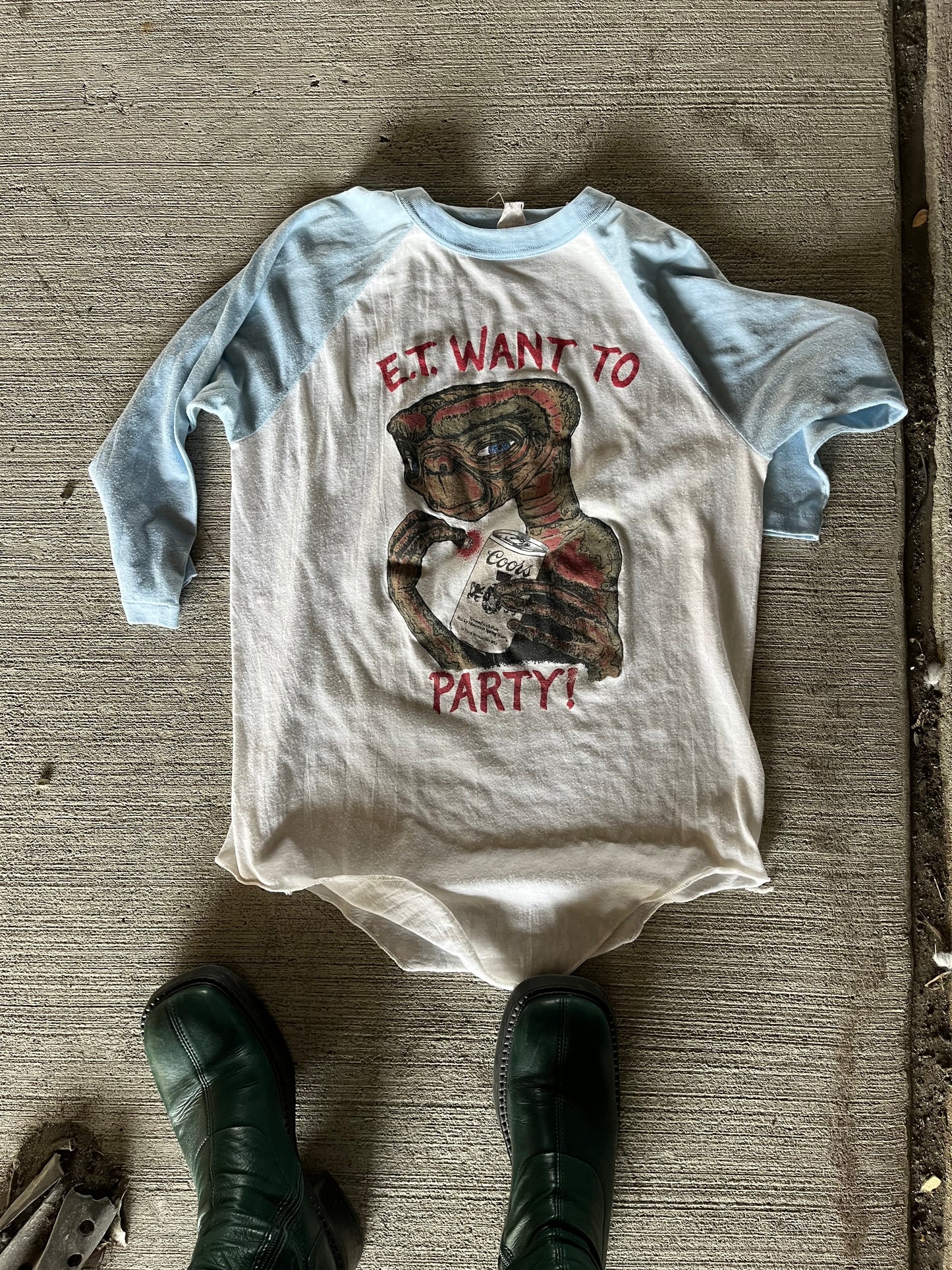 1970s ET Raglan