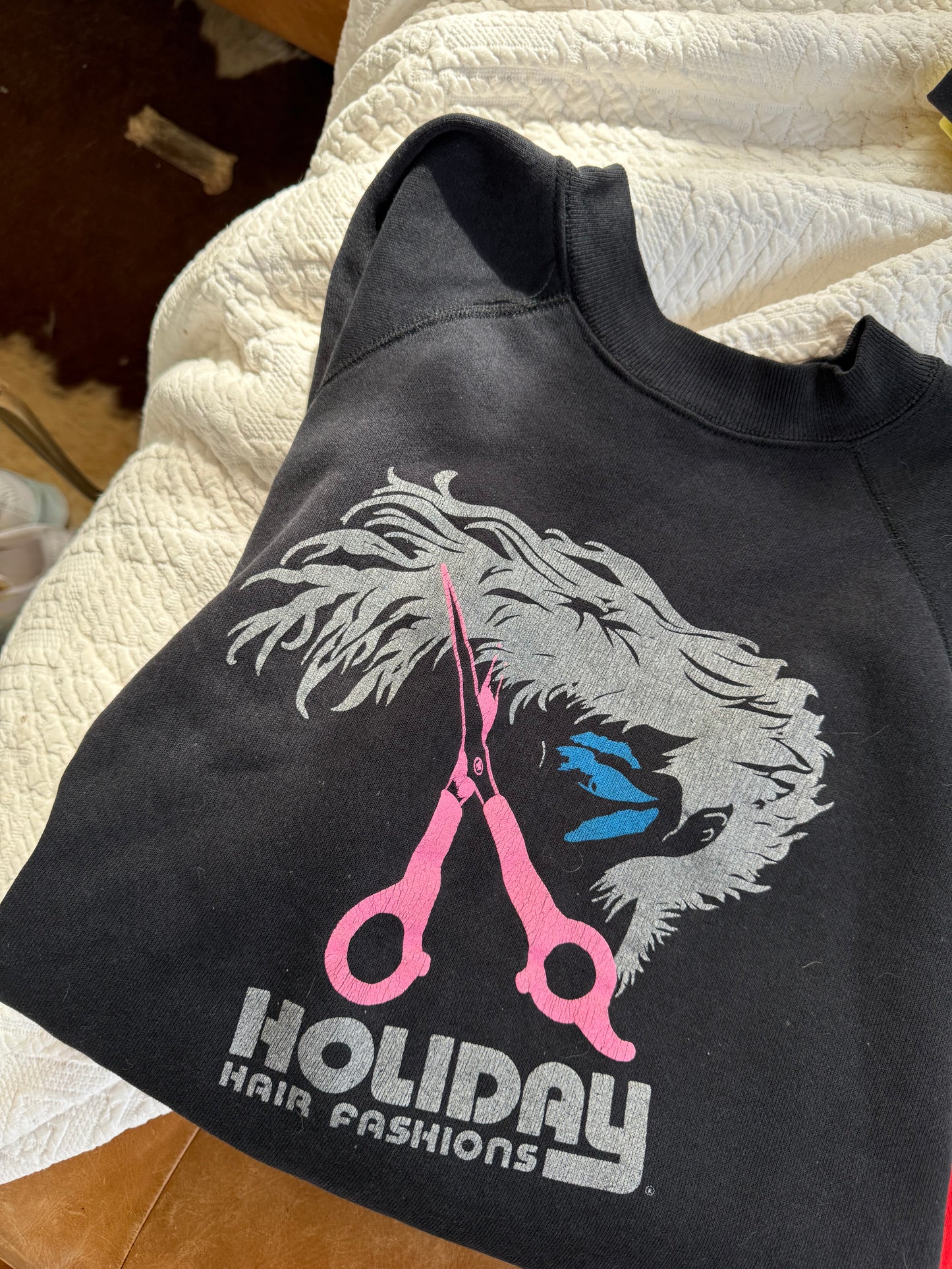 1980s Hair Salon Crew Neck