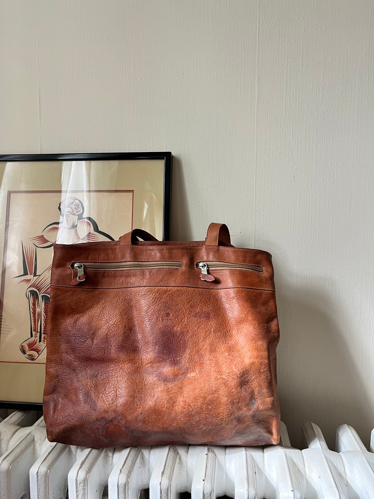 Big Sexy Leather Tote