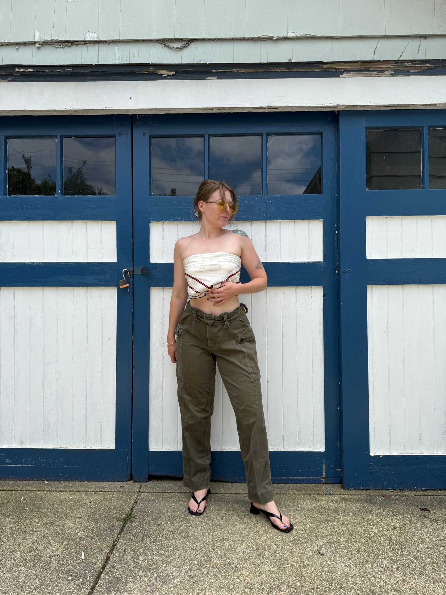 1970s European Military Trousers 28”-32”