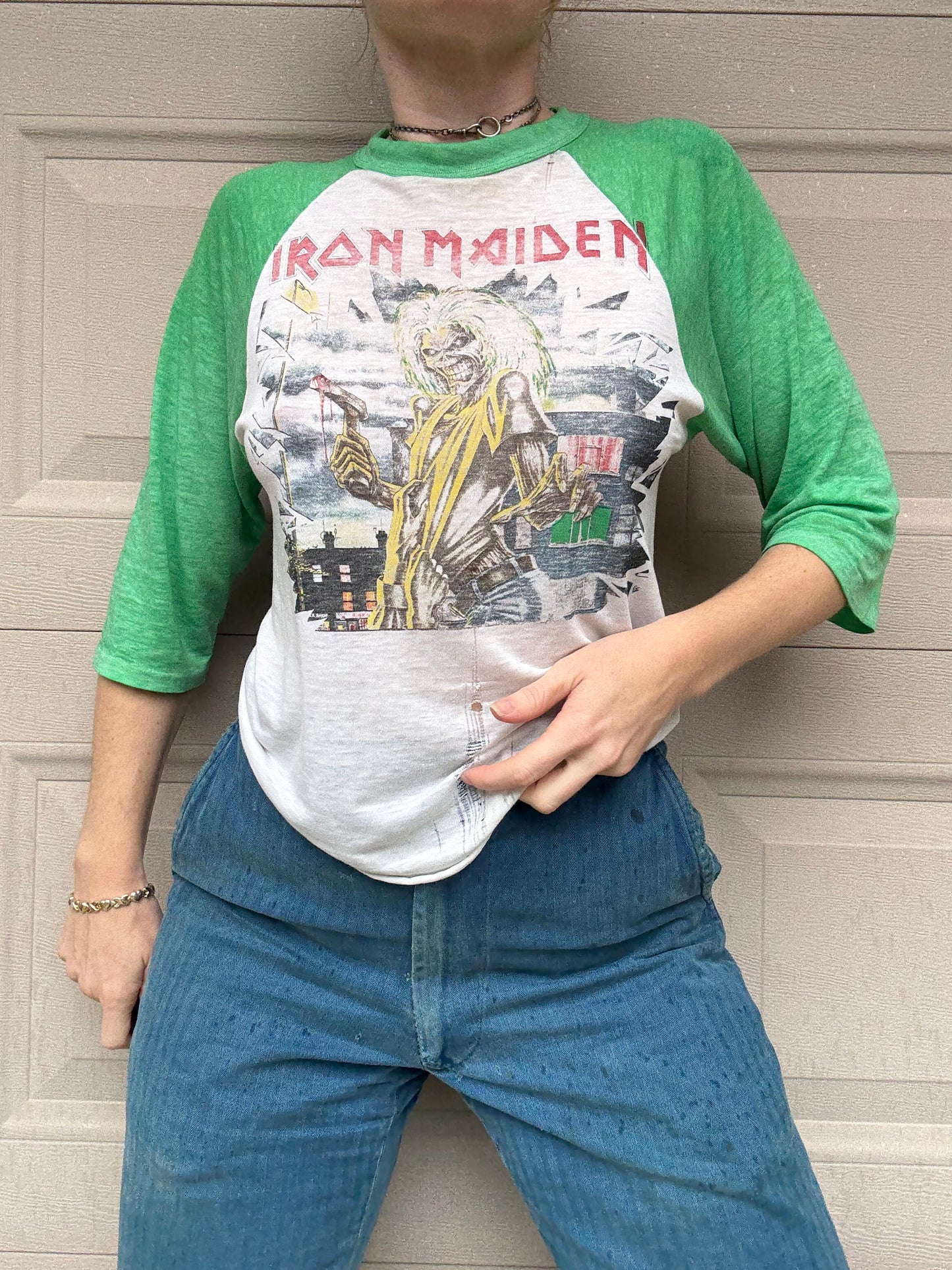 1981 Iron Maiden Ringer Tee