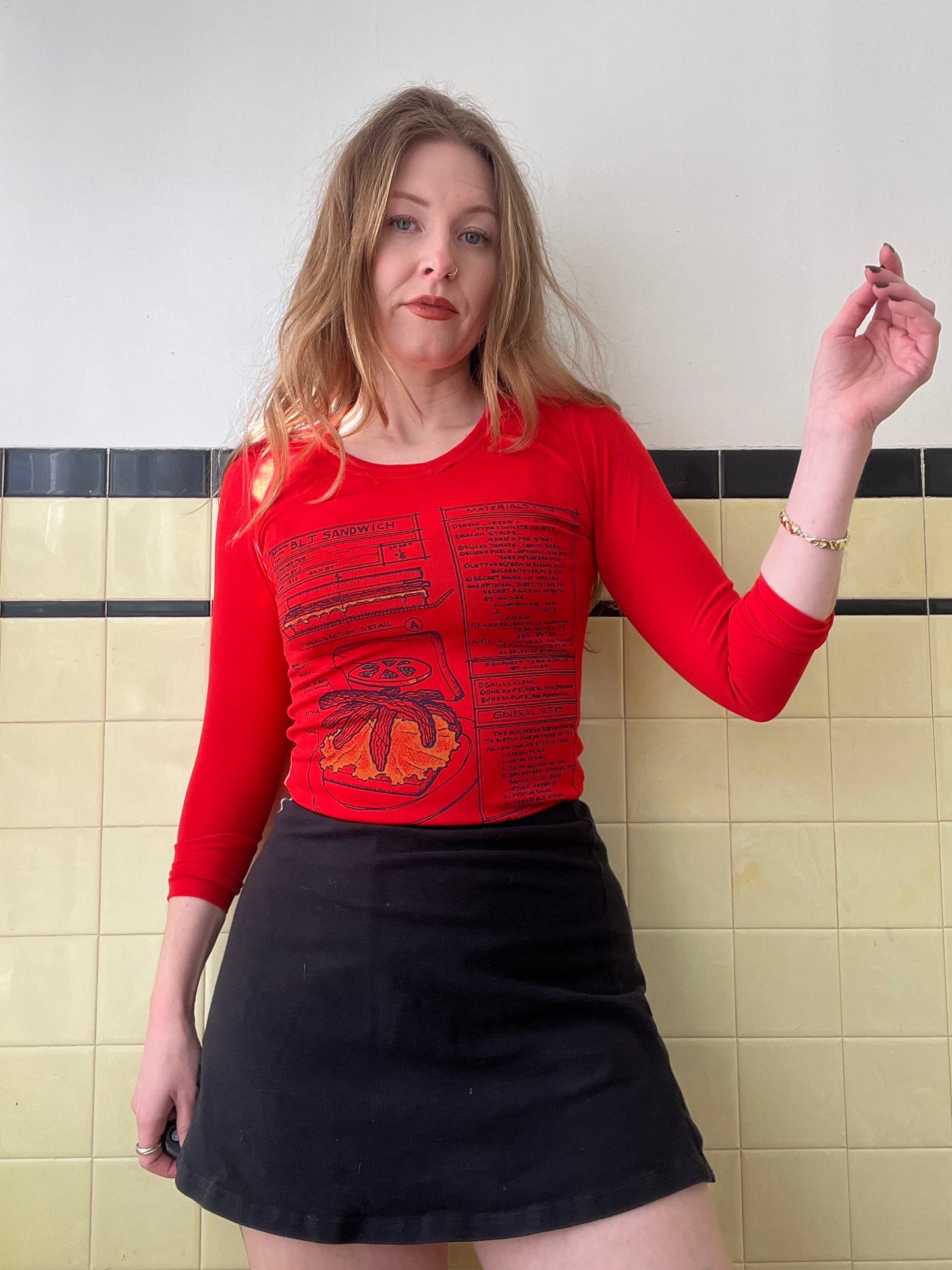 1970s BLT Bodysuit XS