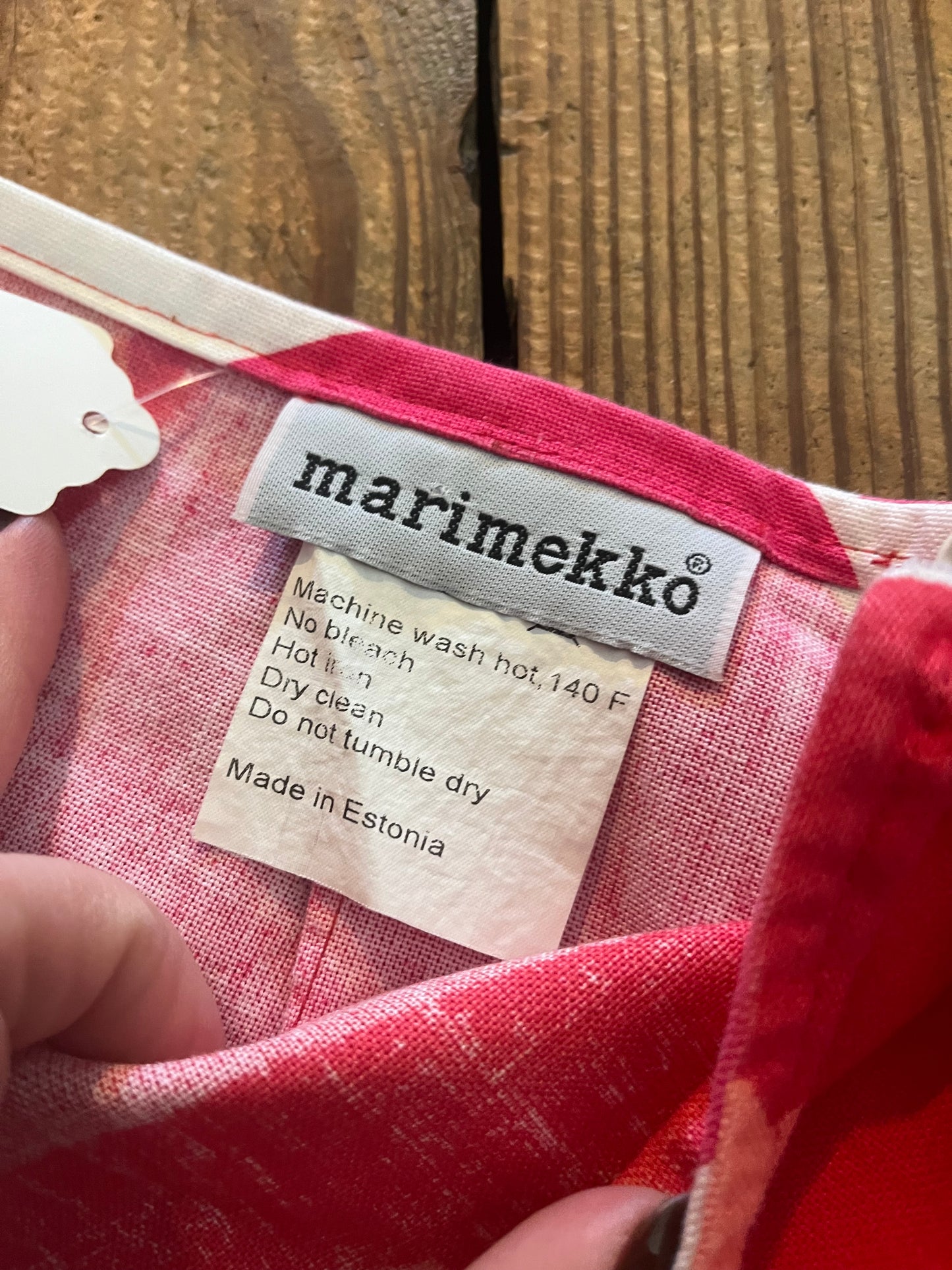 1990s/Y2K Marimekko Cotton Mini Skirt S/M