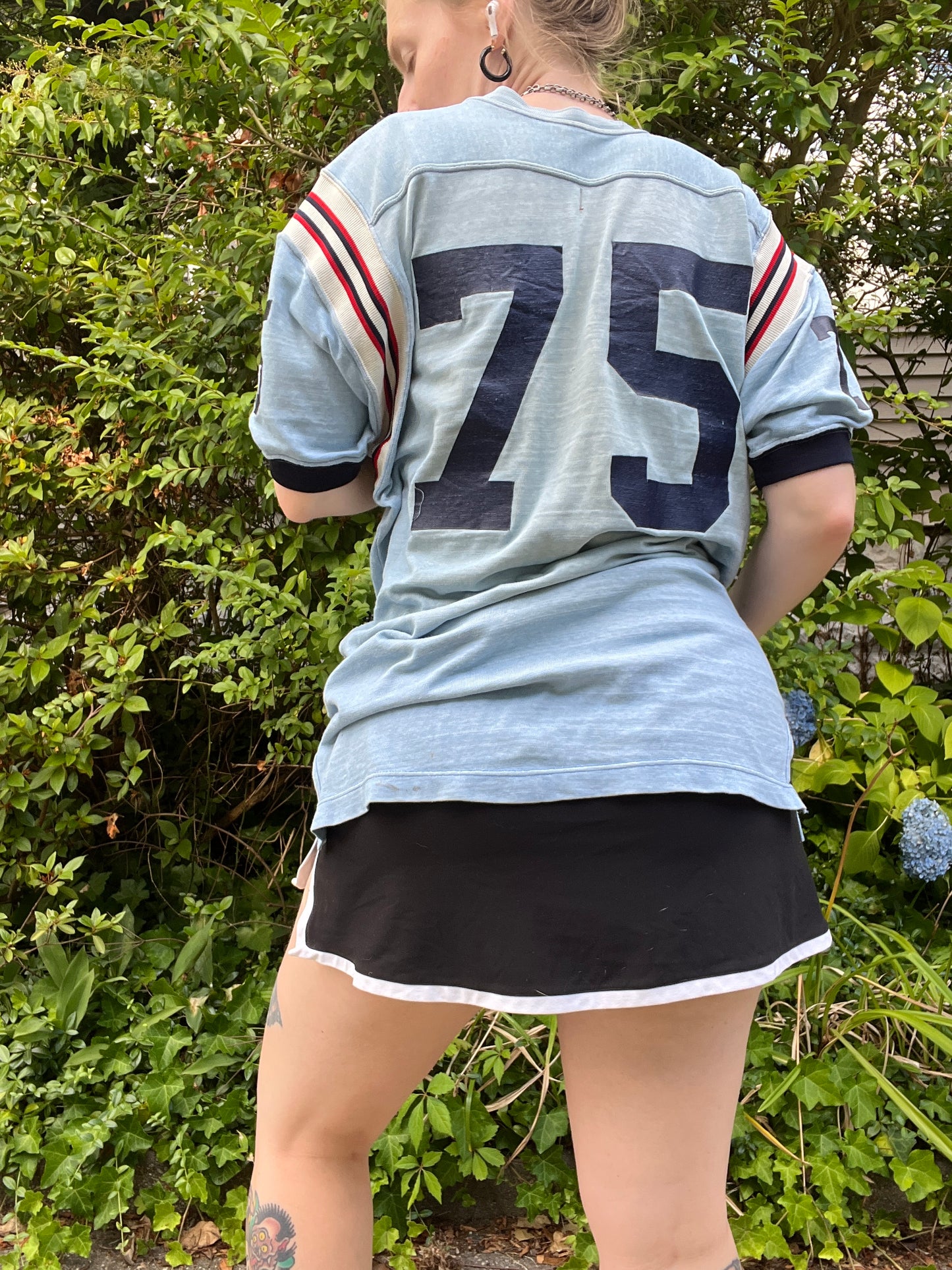Vintage 1960s Blue 75 Jersey