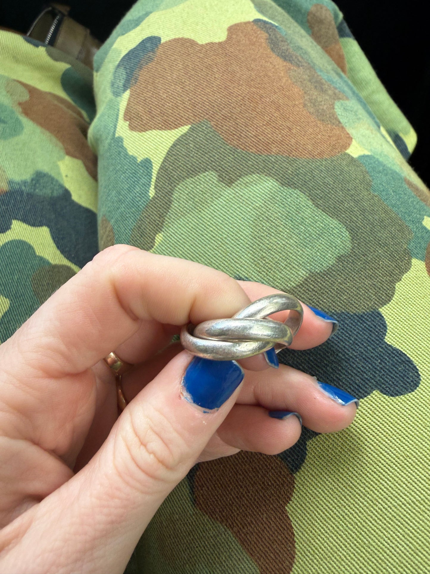 Sterling Silver Trinity Ring