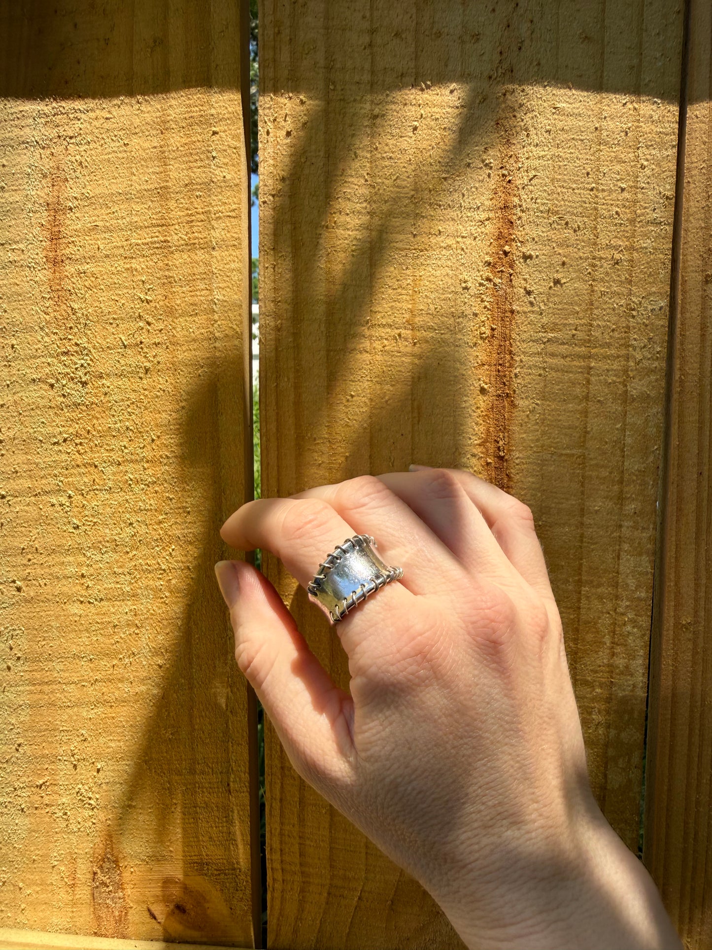 925 Silver Knot Ring & Bondage Ring