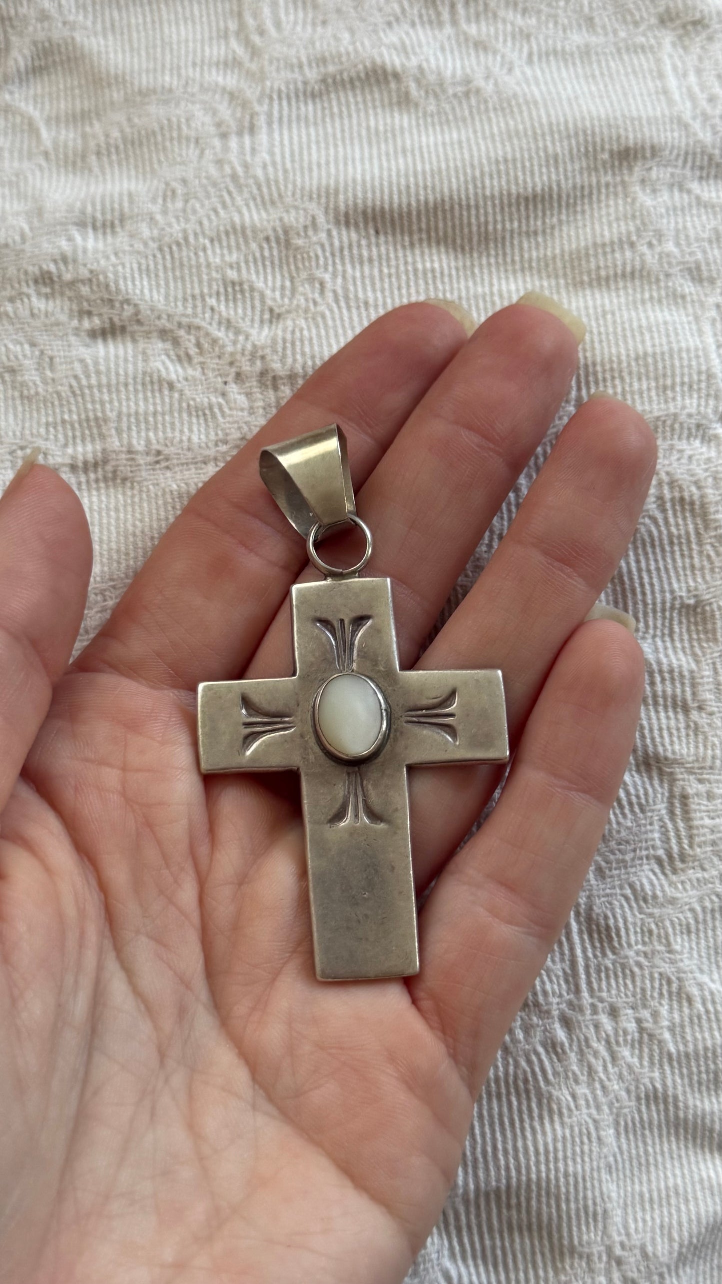 925 Navajo Cross Pendant