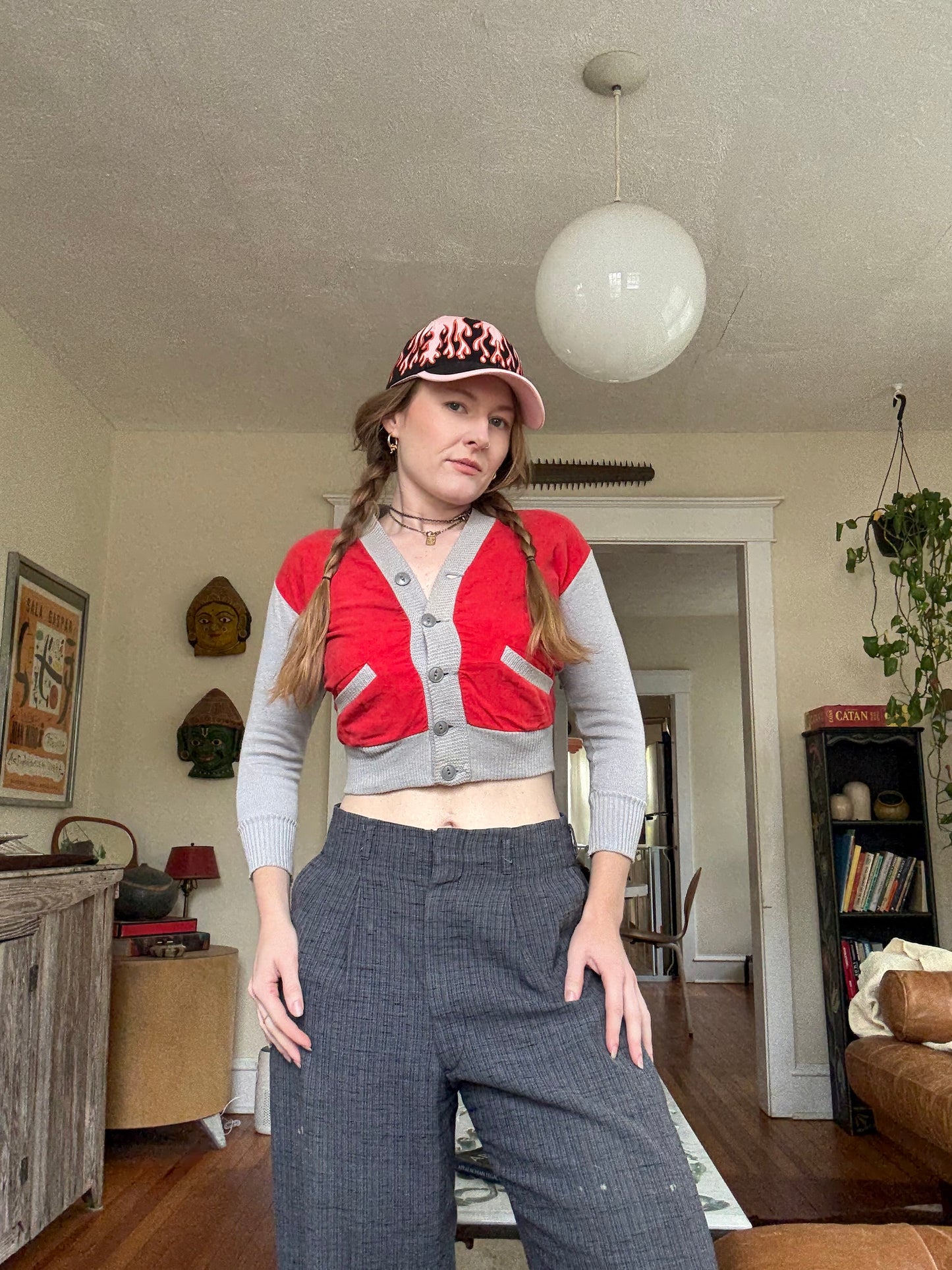 1950s Cropped Sweater