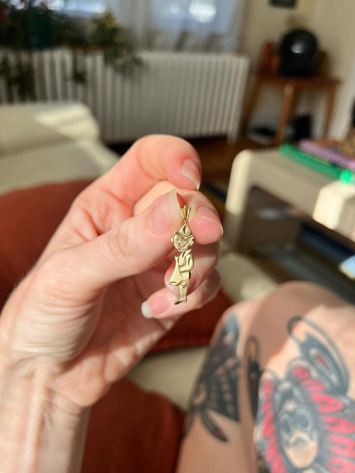 Flasher 14K Pendant