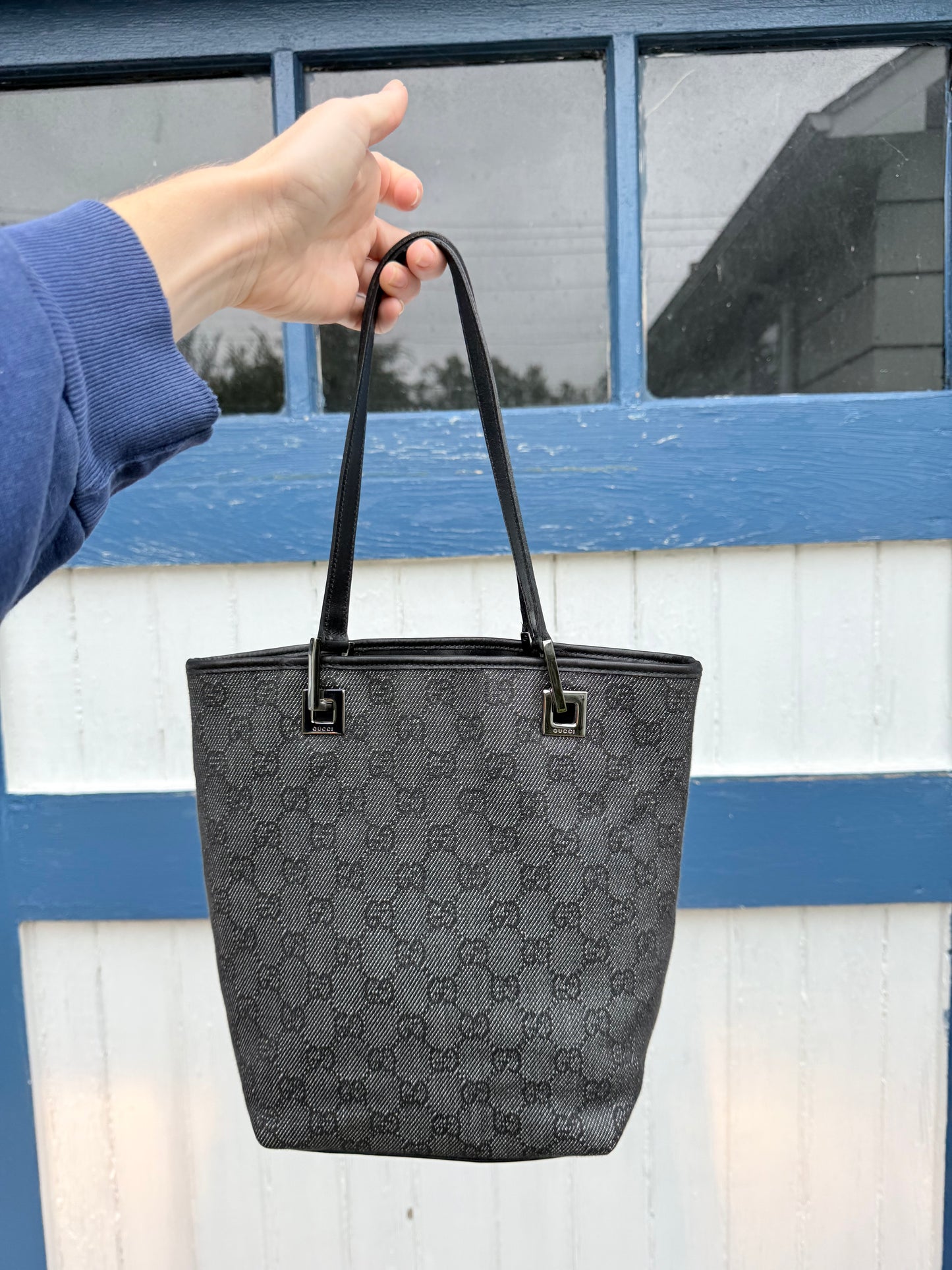 1990s Gucci Purse Leather Handles