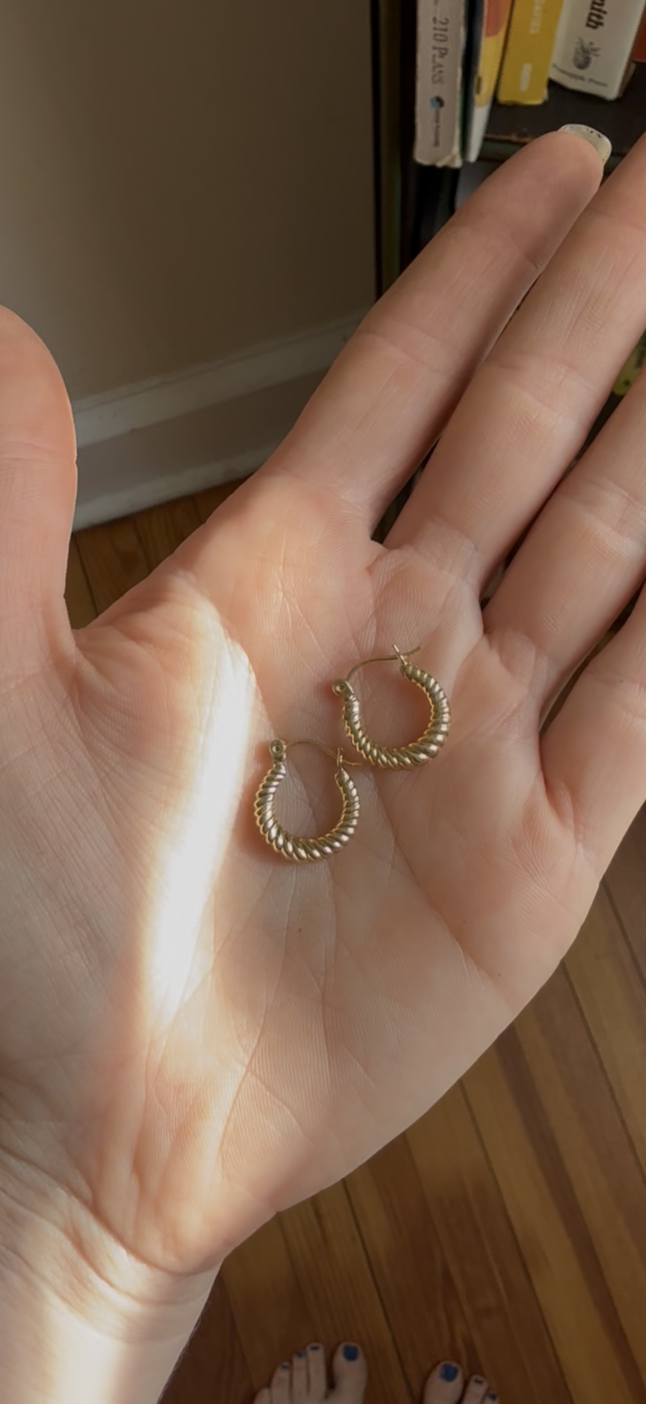Bundle of 2 Gold Hoops