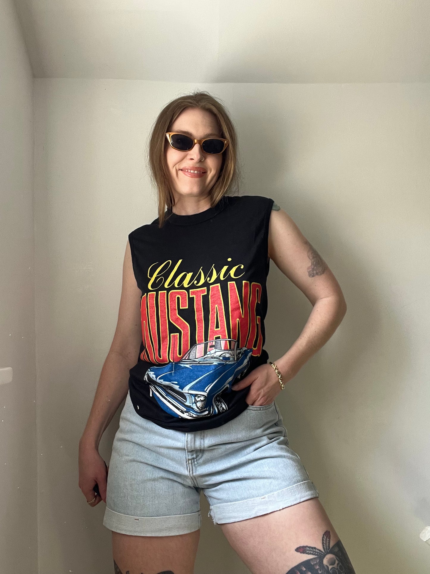 1980’s Classic Mustang Graphic Tee M