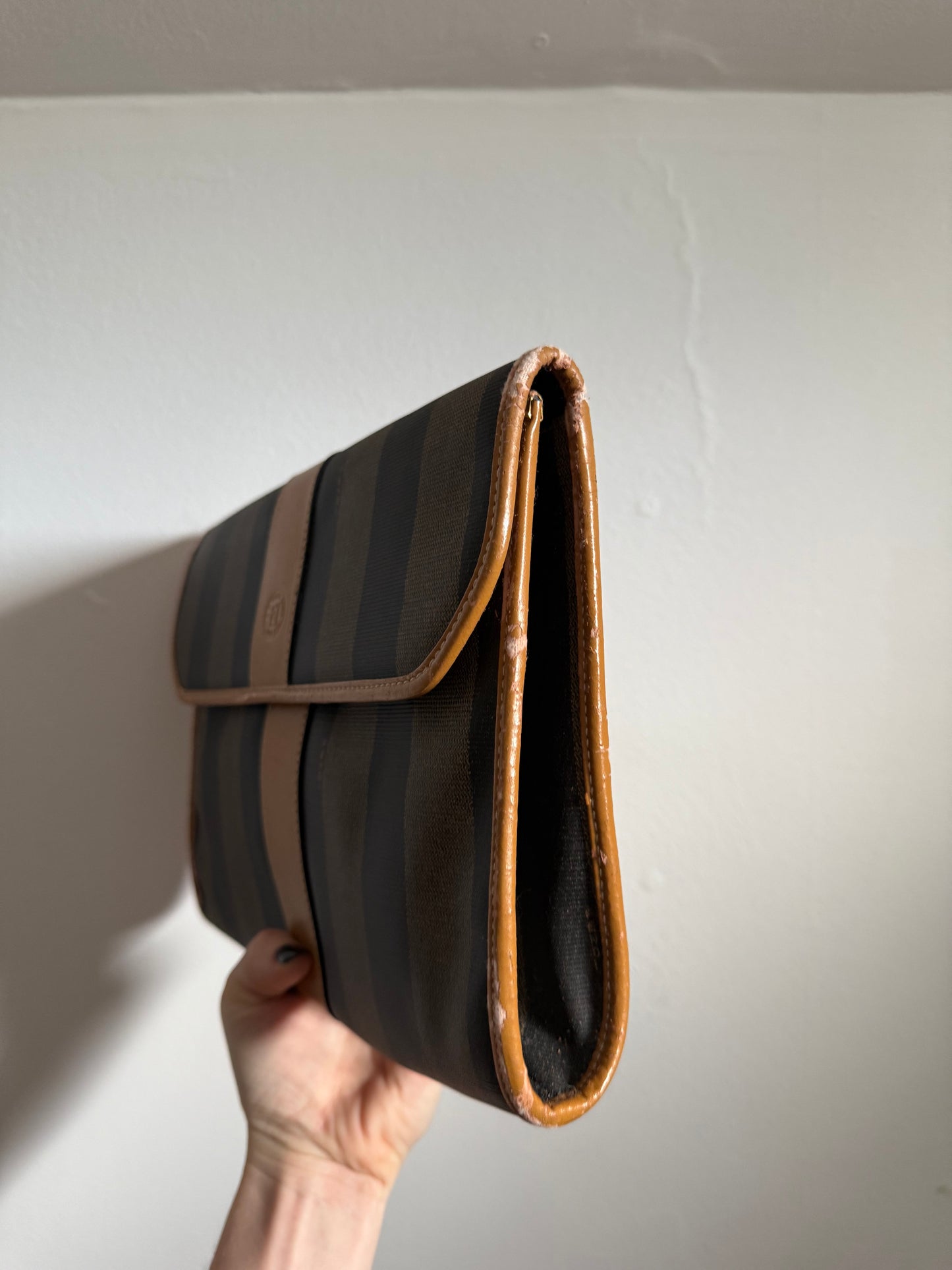 Authentic Fendi Clutch 1970s/1980s