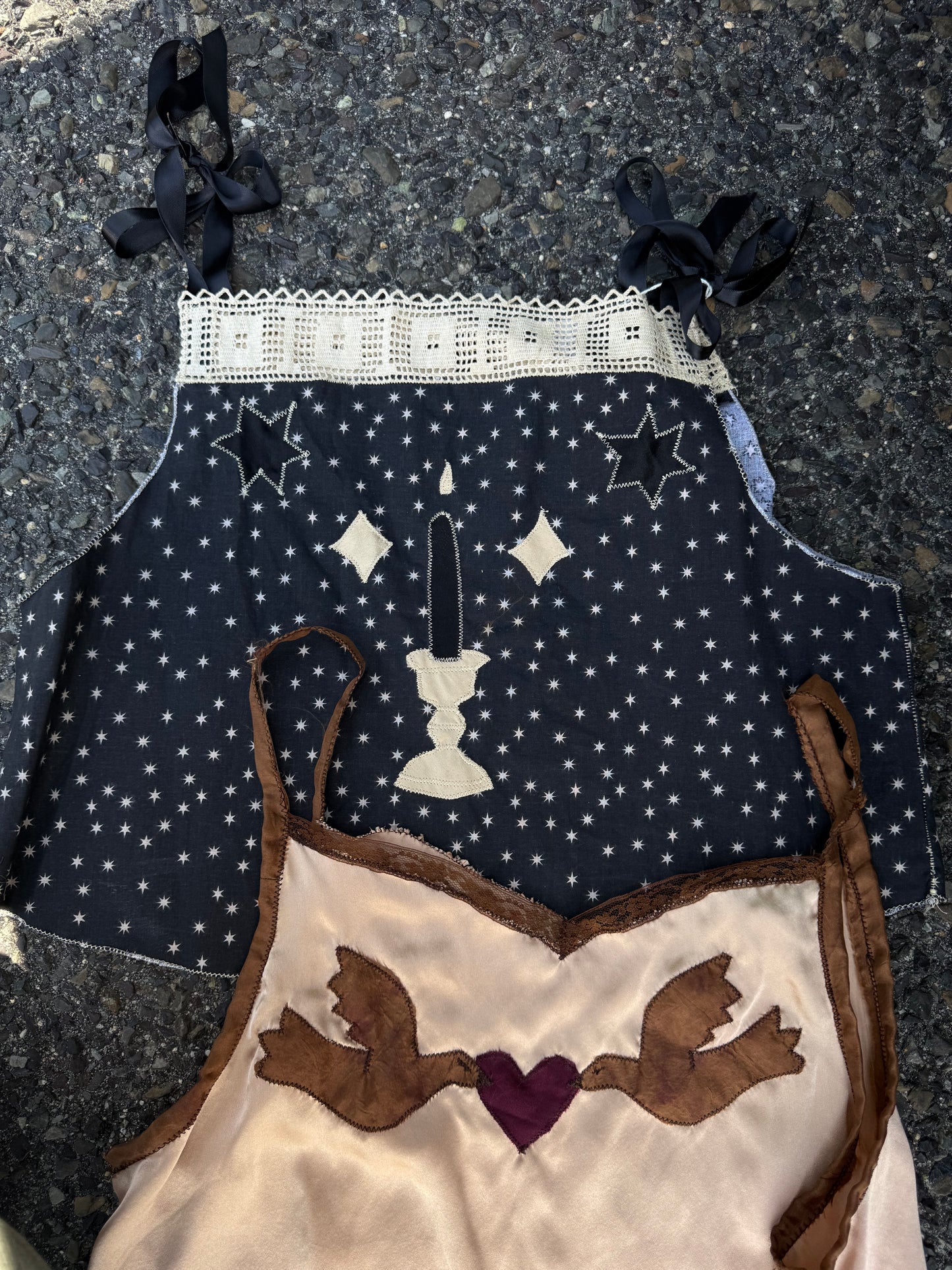 Candlestick Black Victorian Inspired Camisole