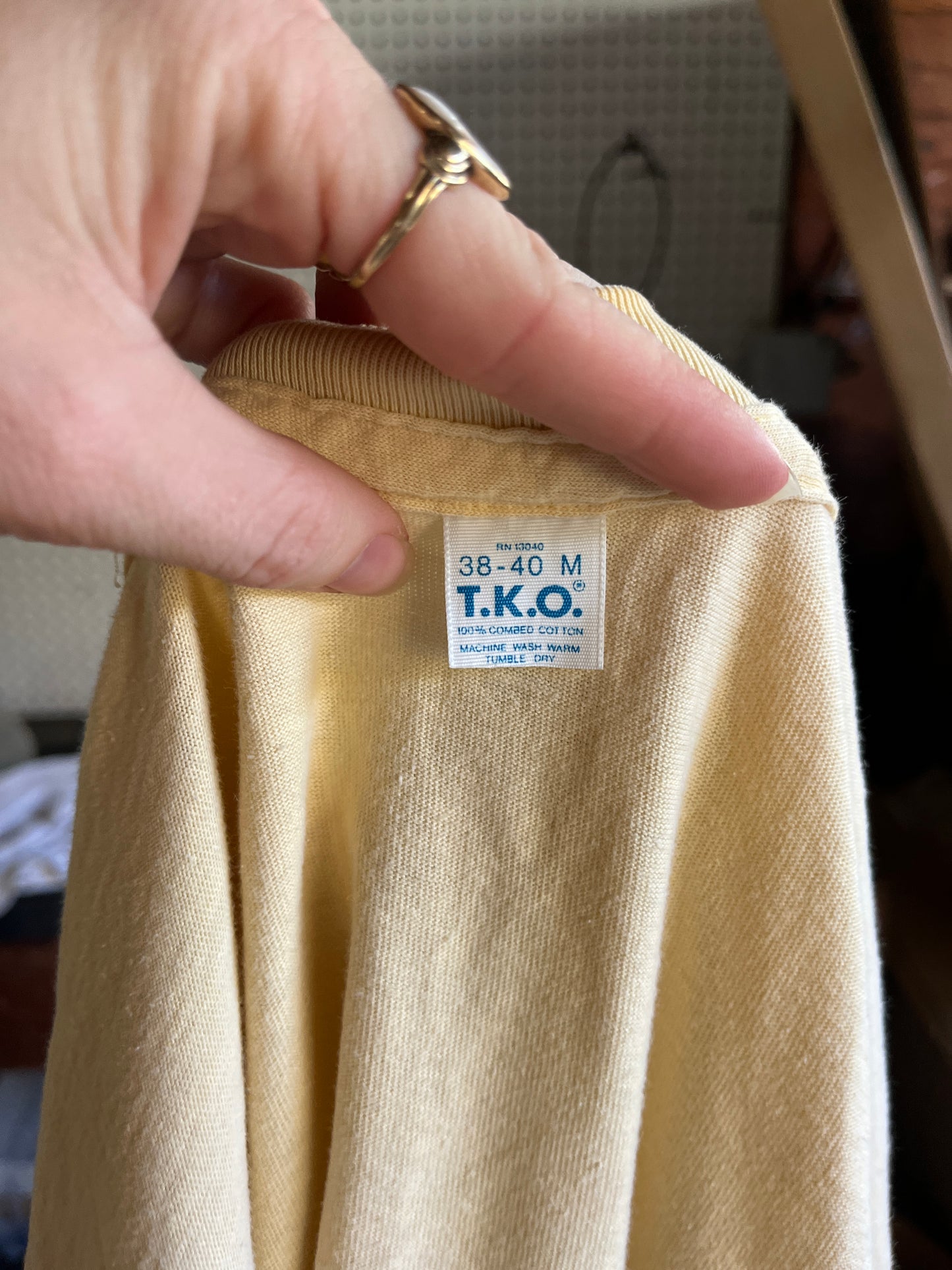 Vintage 1970s Thoreau T Shirt