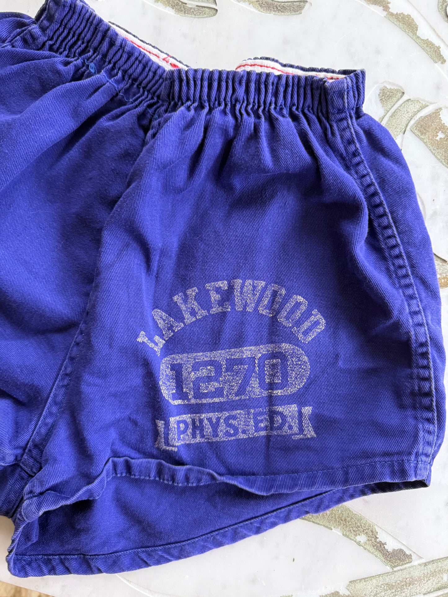 1950s Cotton Gym Shorts XS S