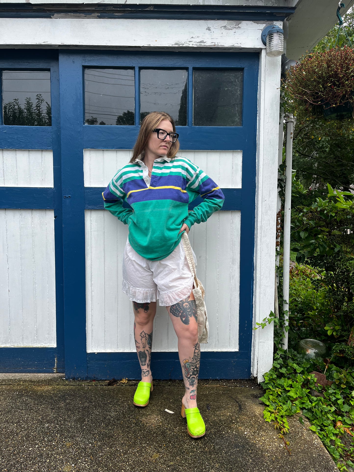 Vintage Bloomers and Tote