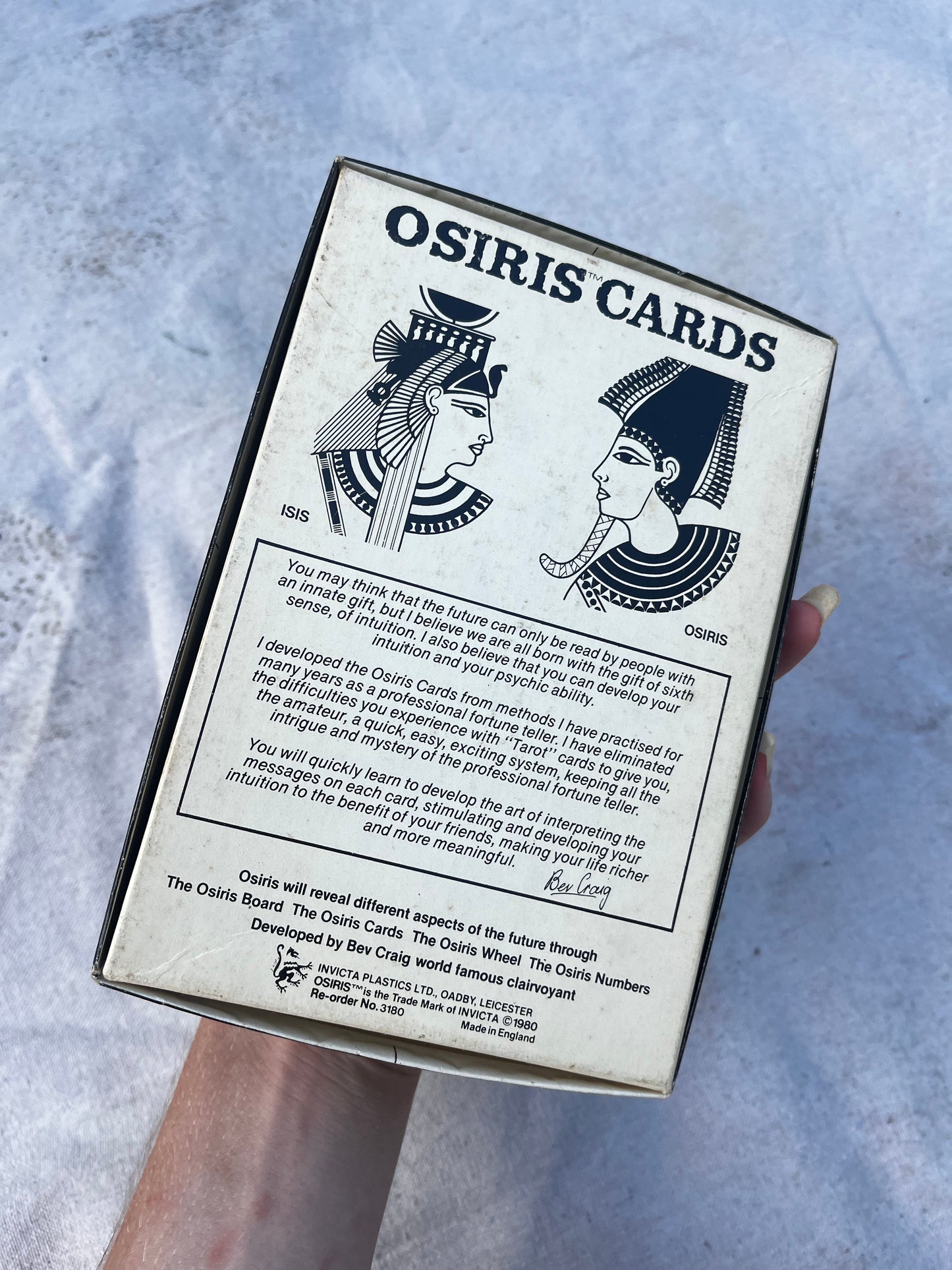 Know The Future Osiris Cards 1970s/1980s