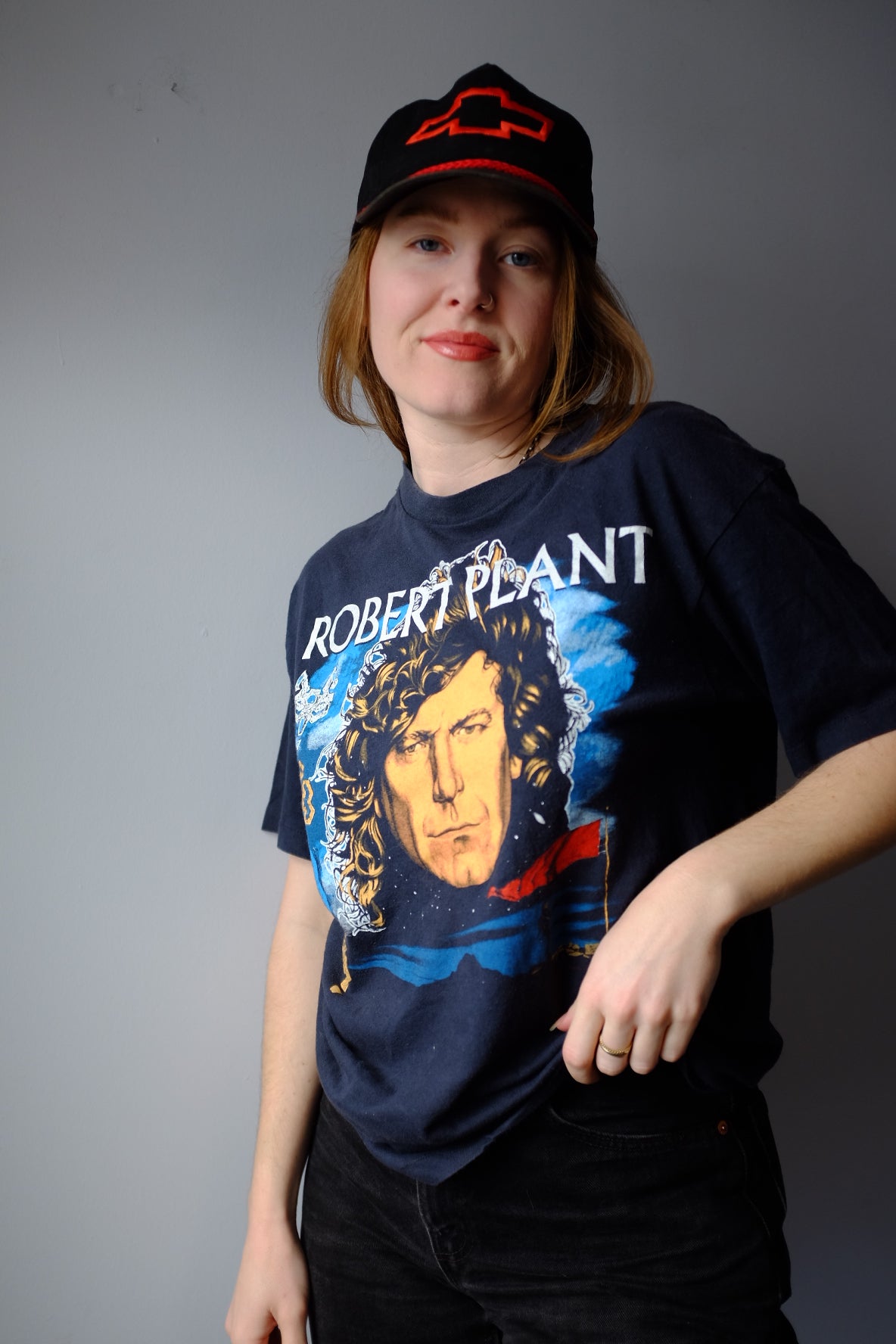 1980s Robert Plant Shirt M