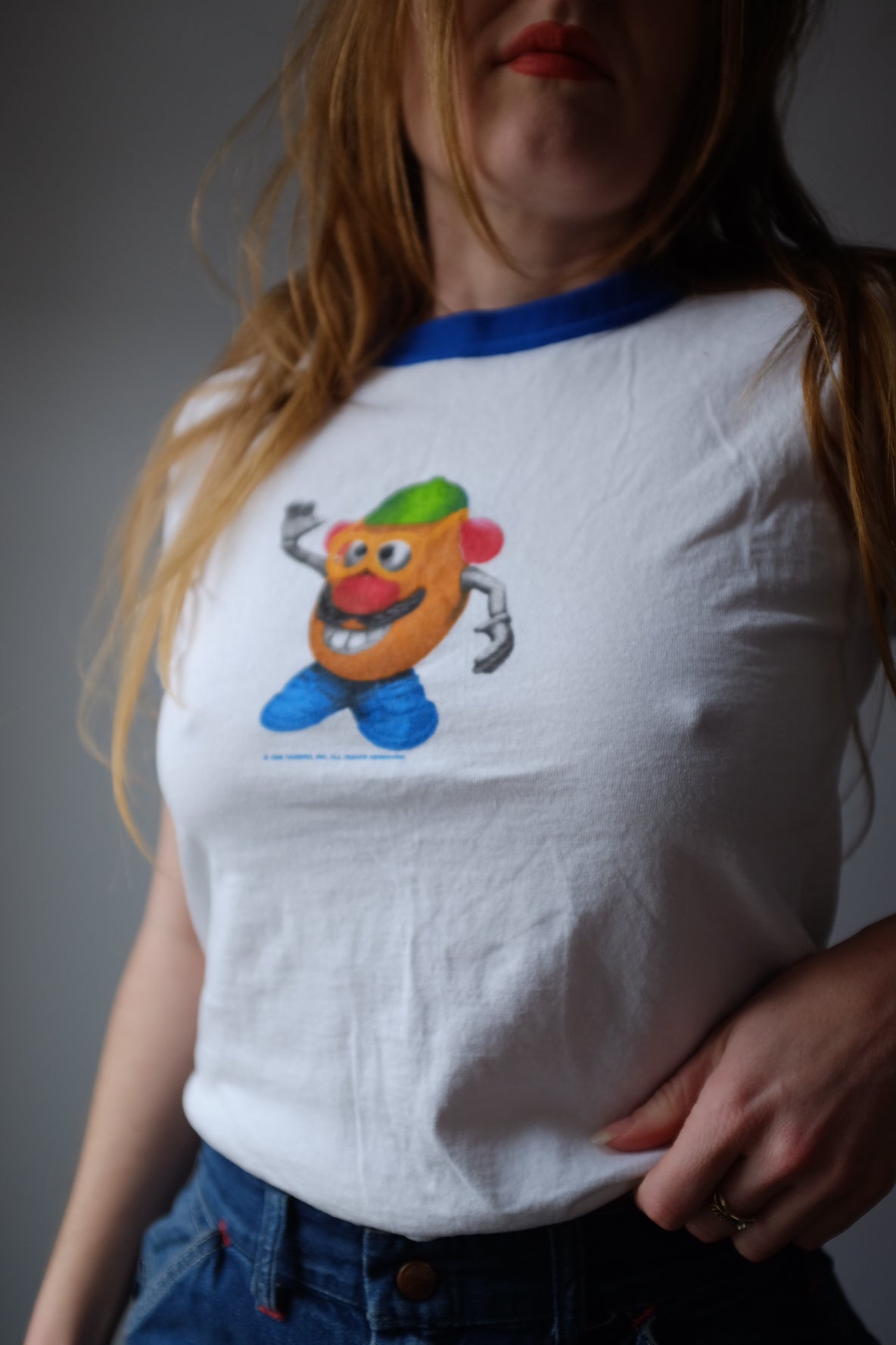 1990’s Potato Head Baby Tee S