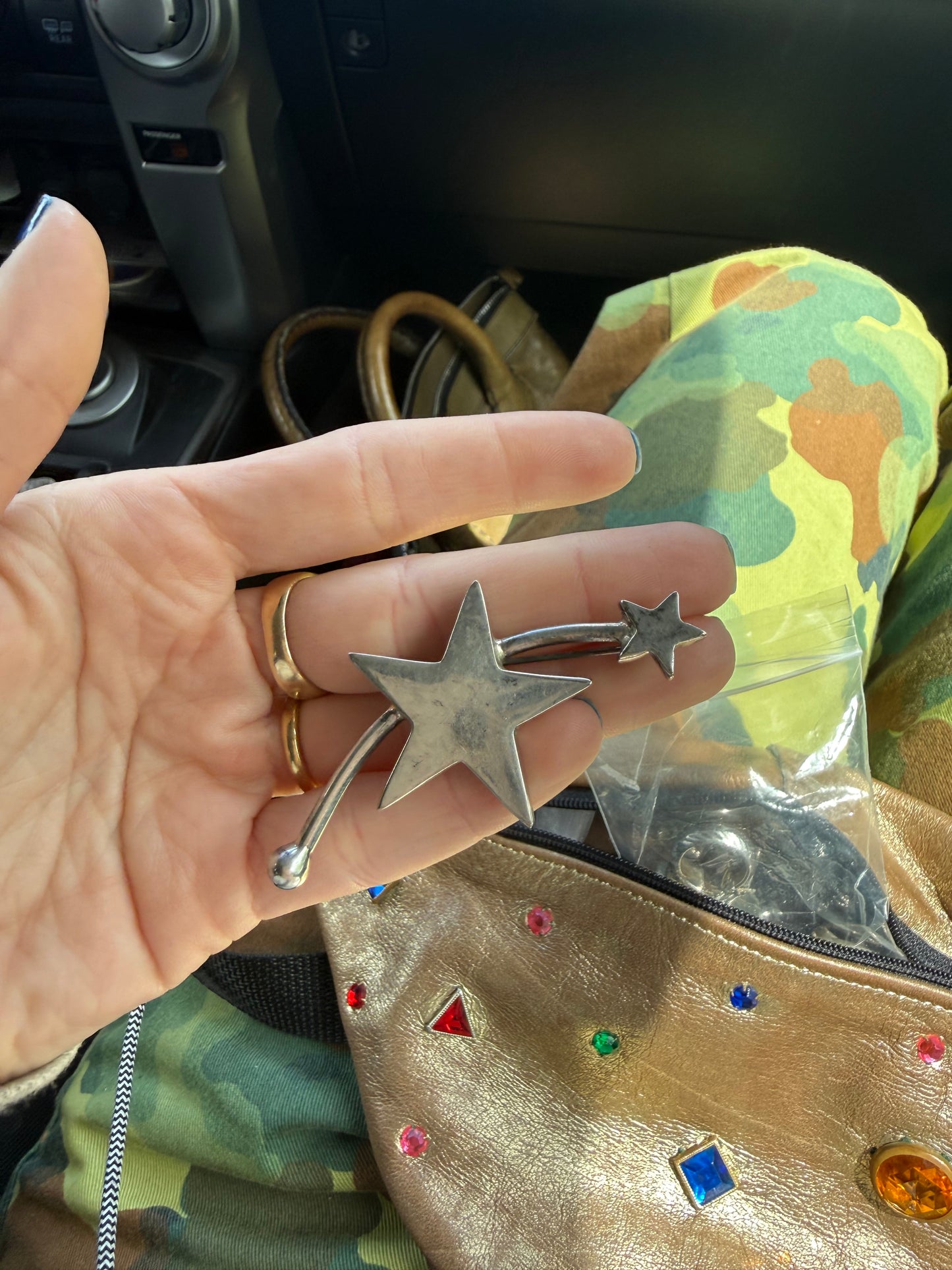 925 Shooting Star Brooch