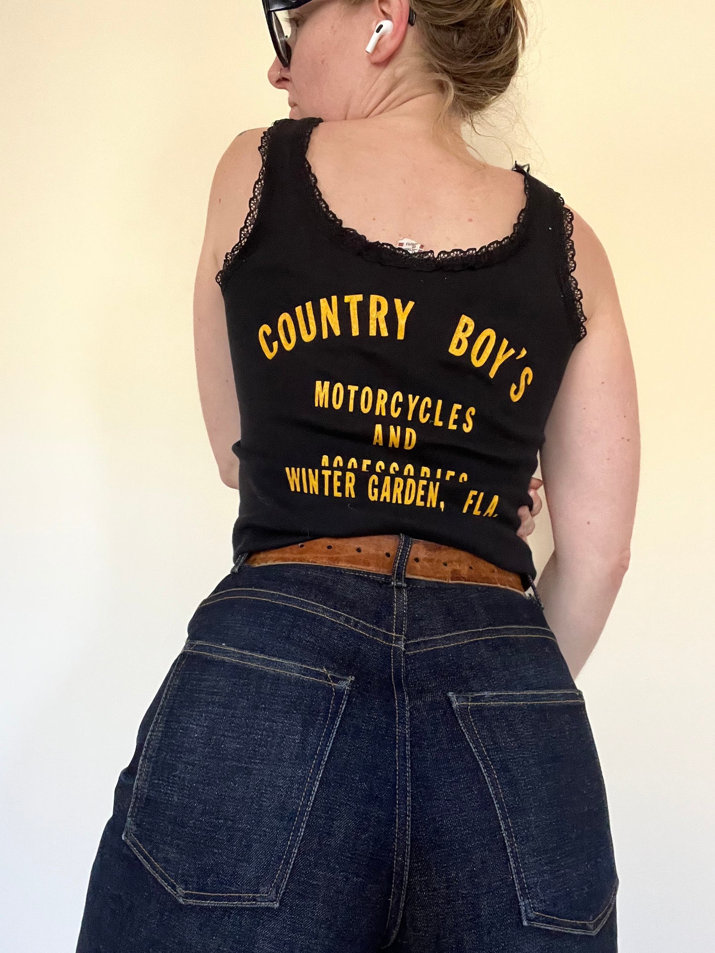 Vintage Harley Butterfly Tank