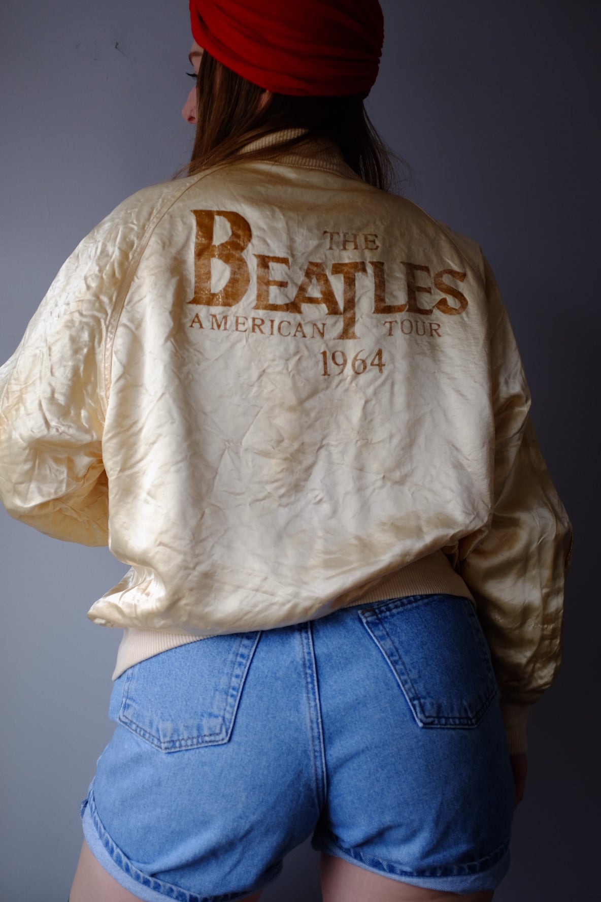 1964 Beatles Satin Bomber L