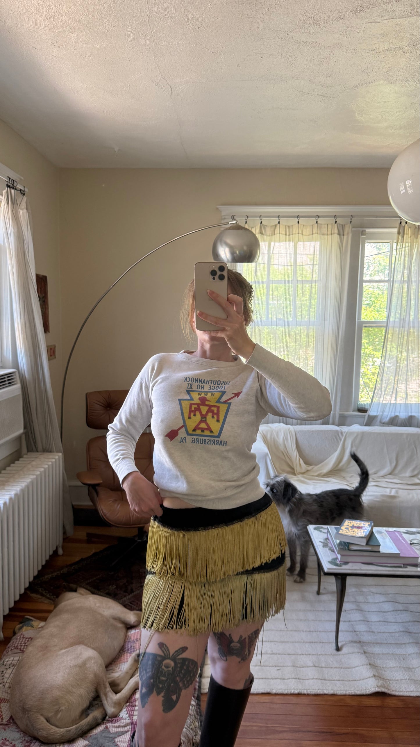 1950s Cotton Susquenannock Lodge Crewneck XS/S