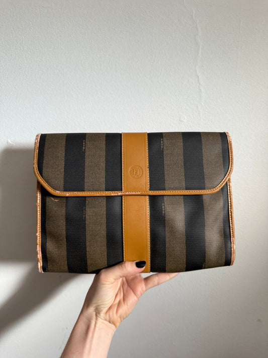 Authentic Fendi Clutch 1970s/1980s