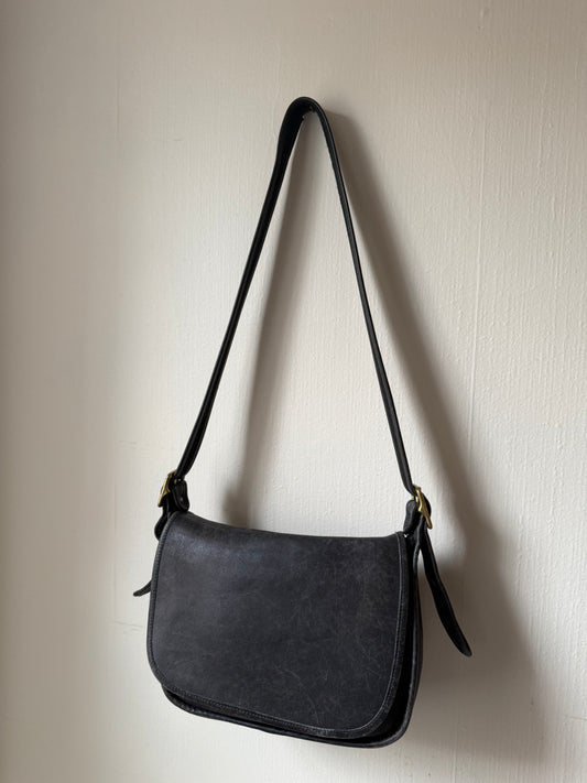 Vintage Black Coach Bag Patricia