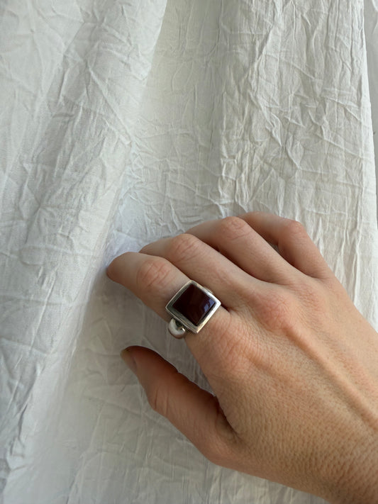 Bundle of Garnet & Chunky Flower