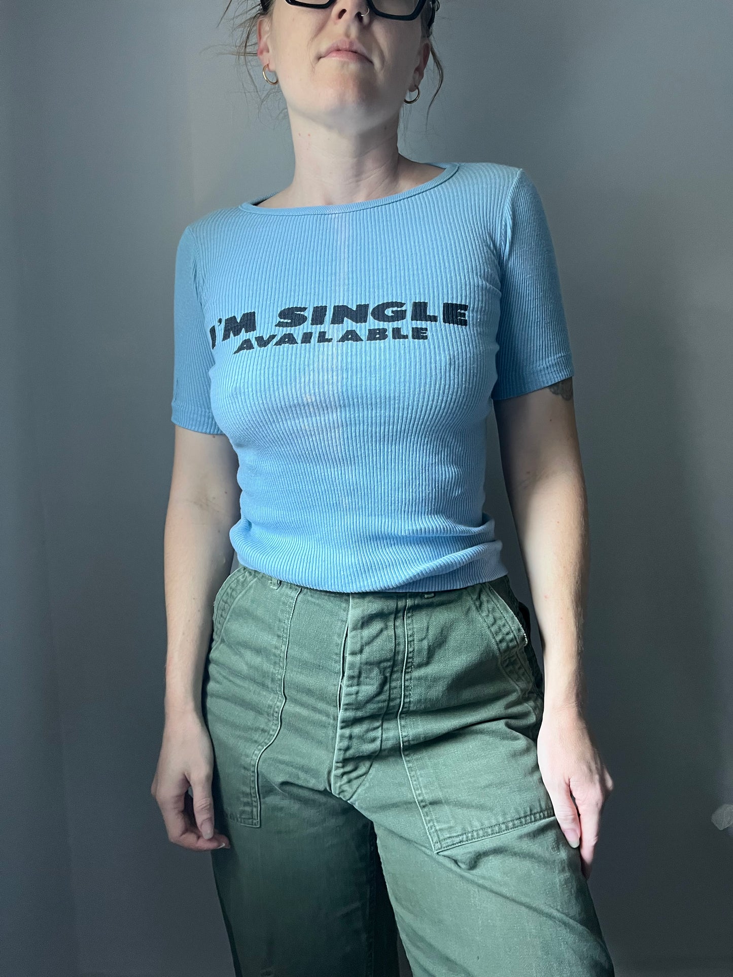 Vintage I’m Single Tee