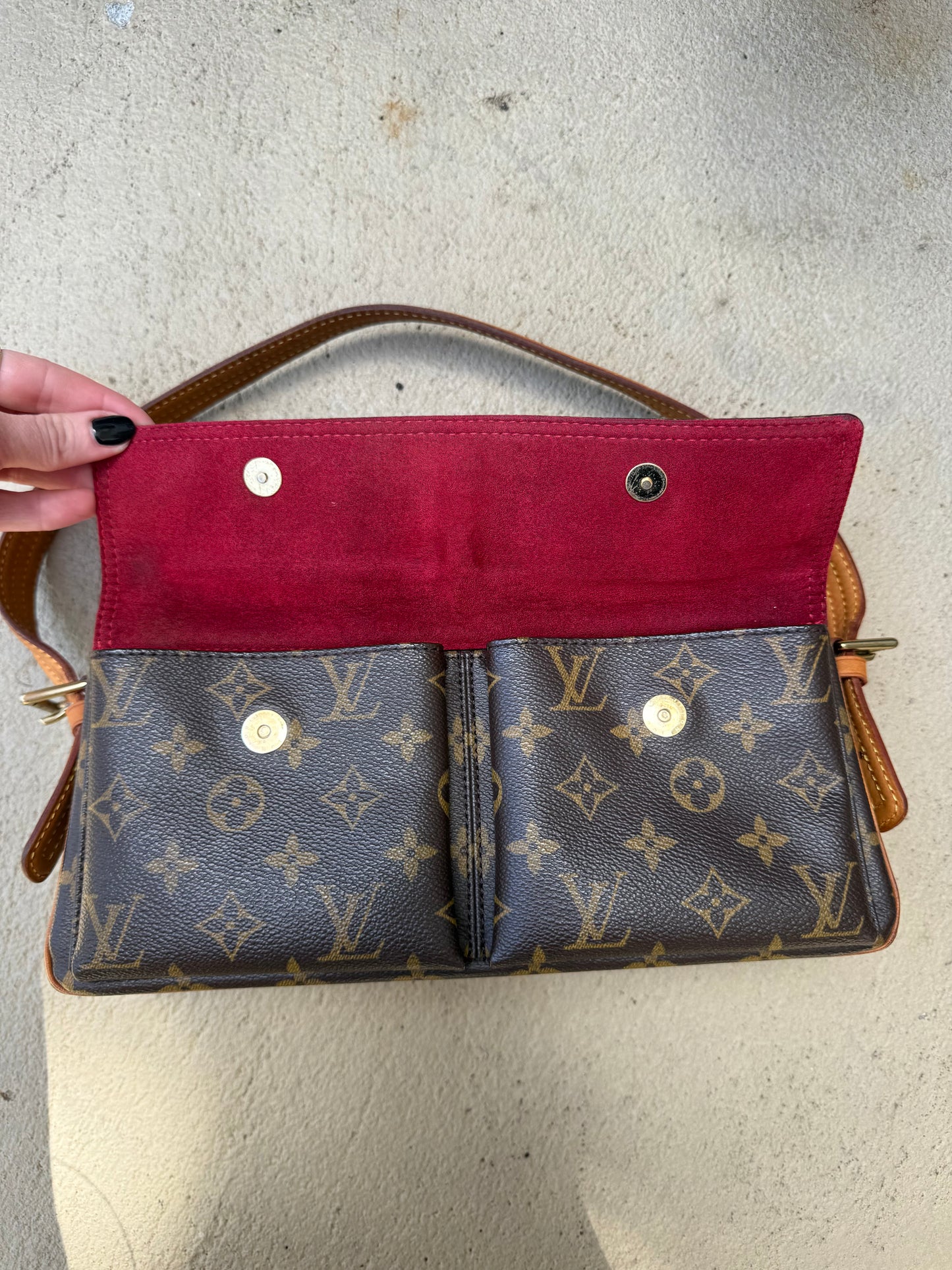 Louis Vuitton Coated Canvas Viva-Cité MM