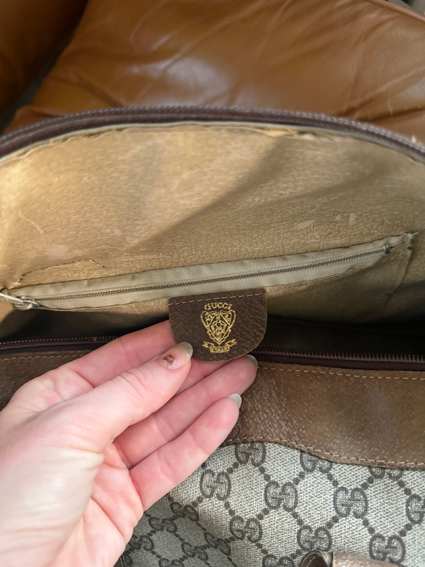1980s Gucci Weekender Bag