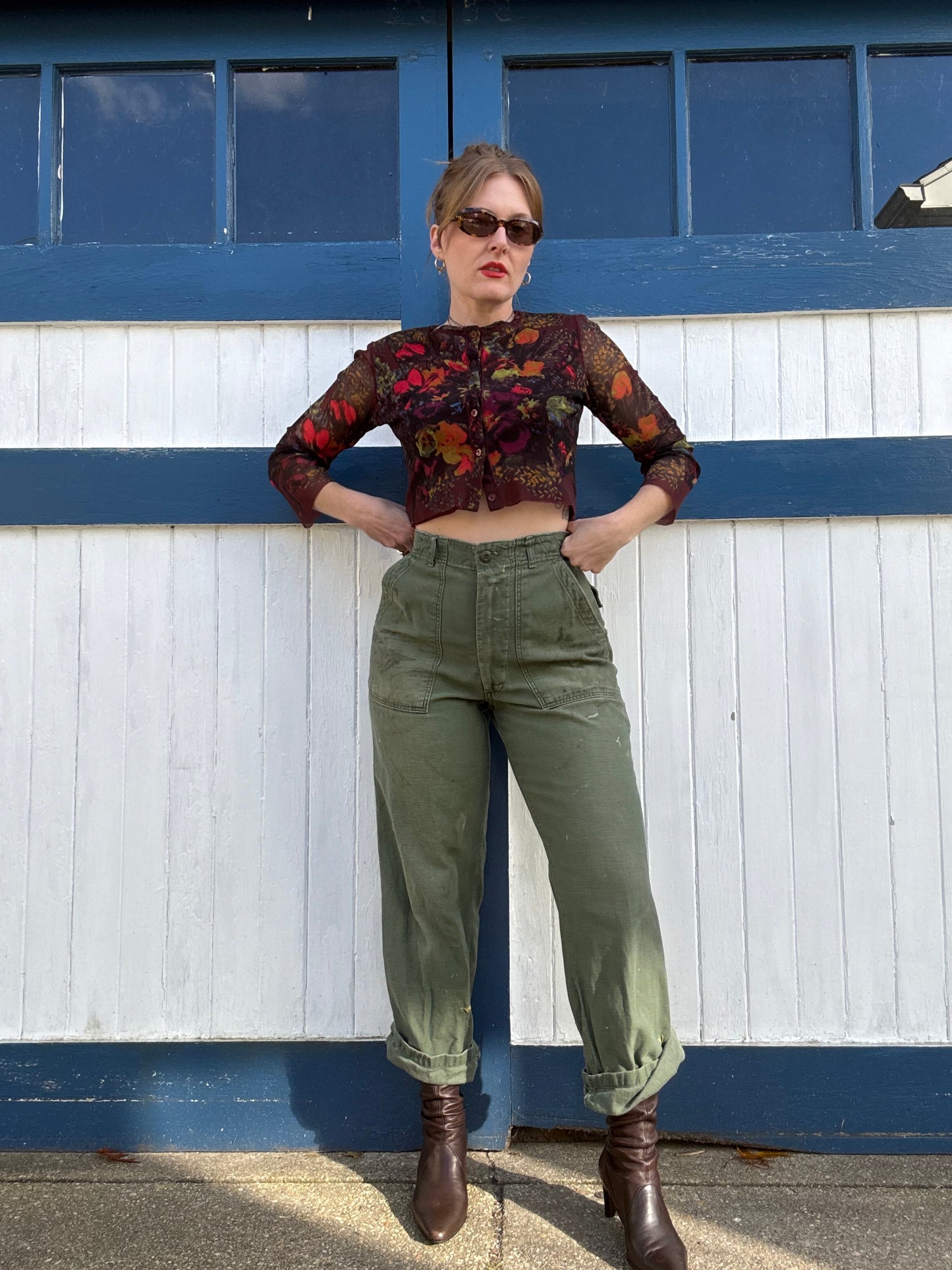 1990s Y2K Jean Paul Gaultier Soleil Top S