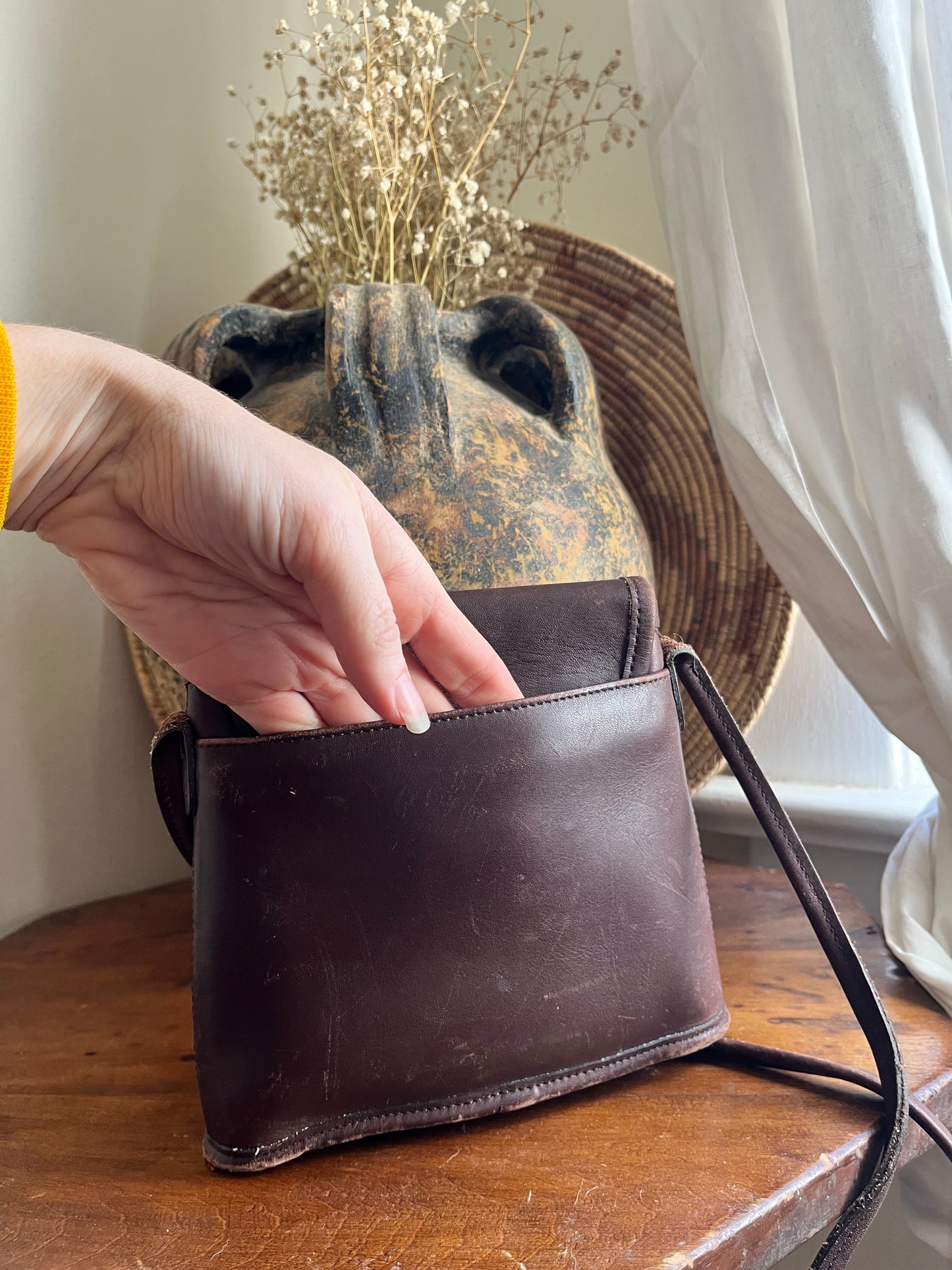 Vintage Tango Flap Coach Bag