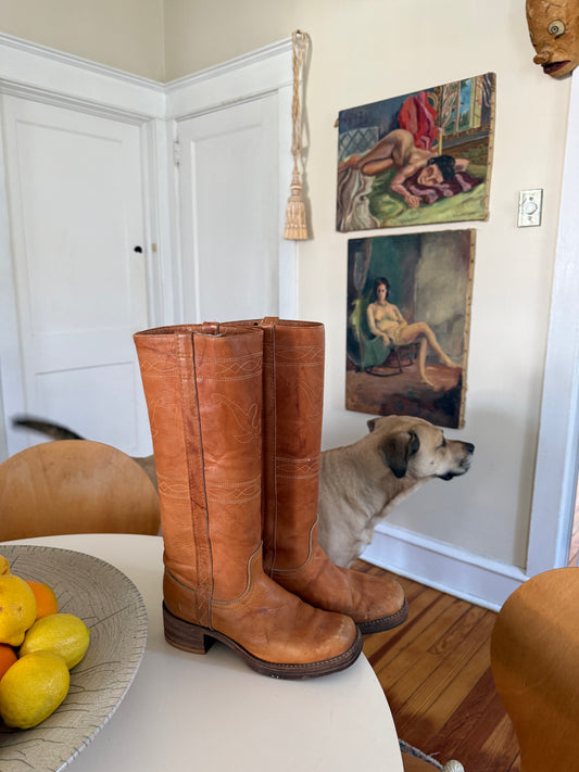 1980s Frye Campus Boots