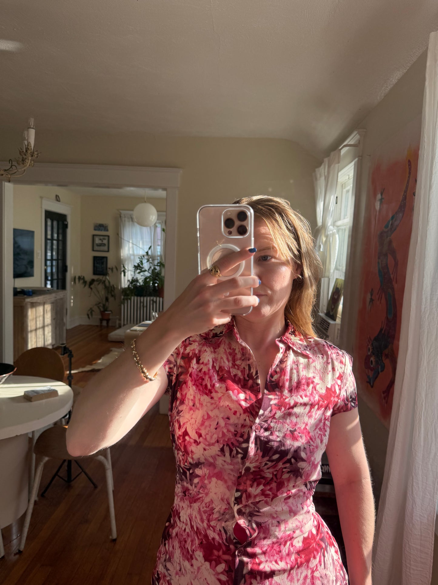 1990s 100% Silk BCBG Dress