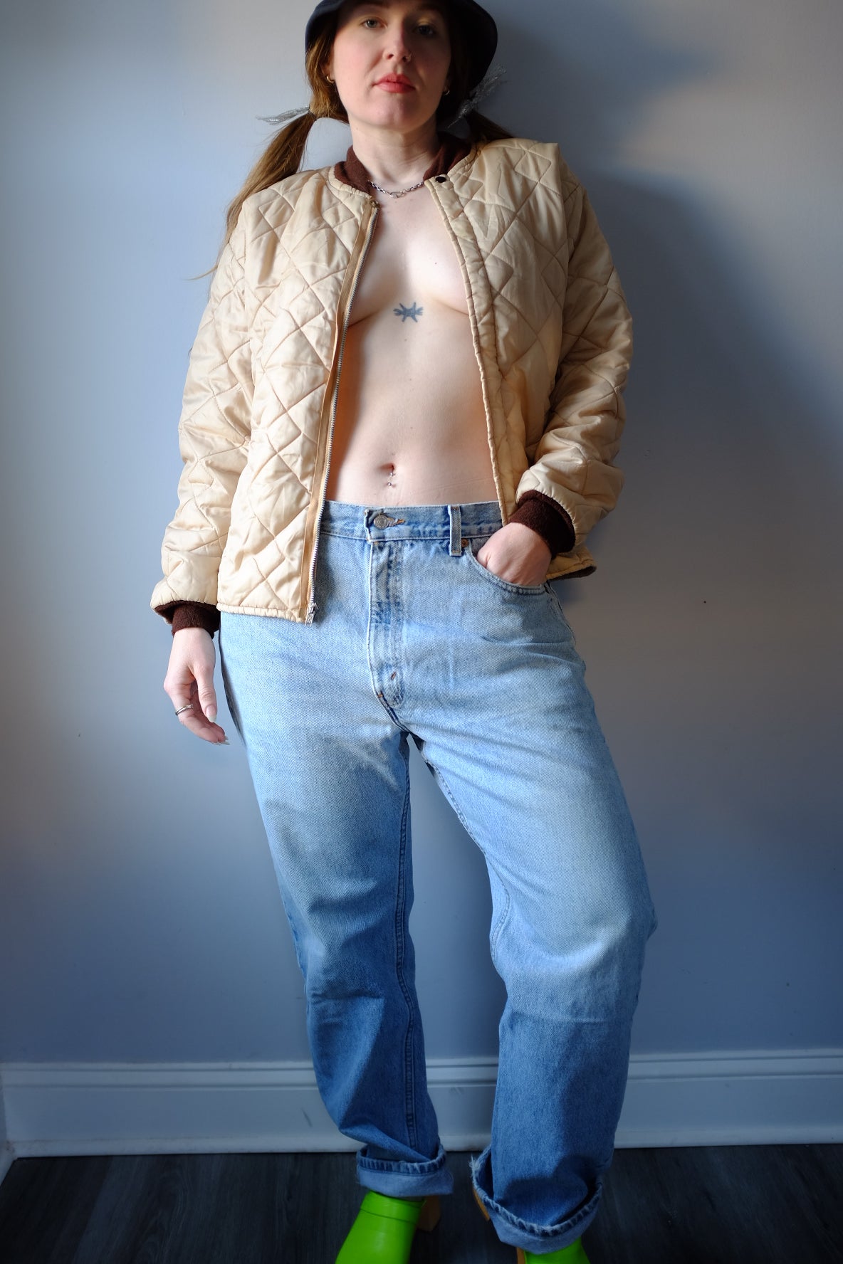 1980s Light Wash Vintage Levi’s 505 36”