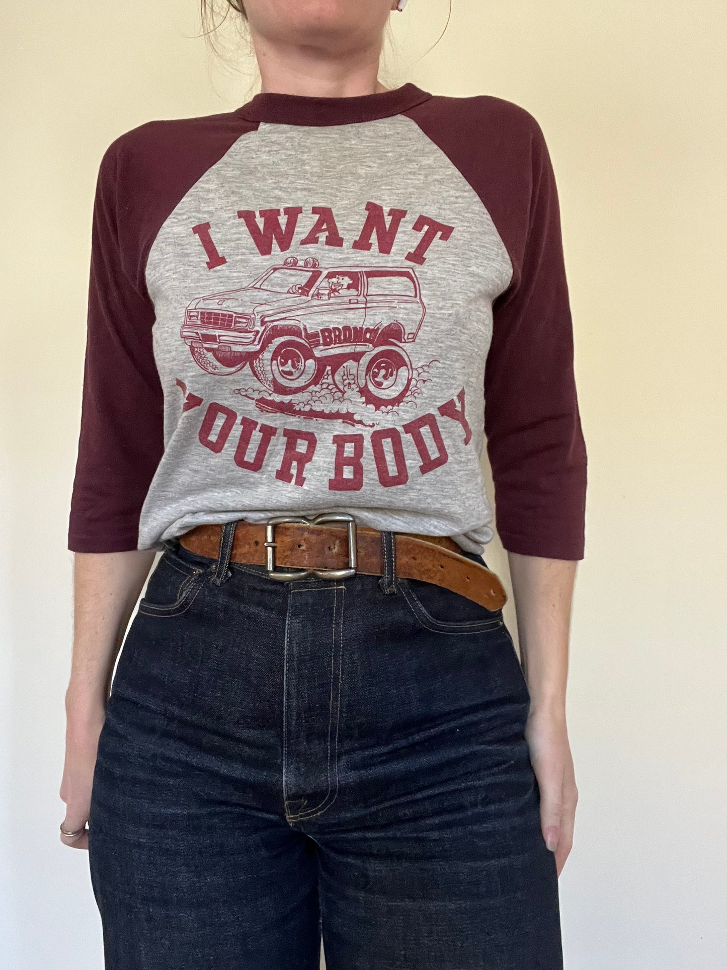 Vintage I Want Your Body Tee