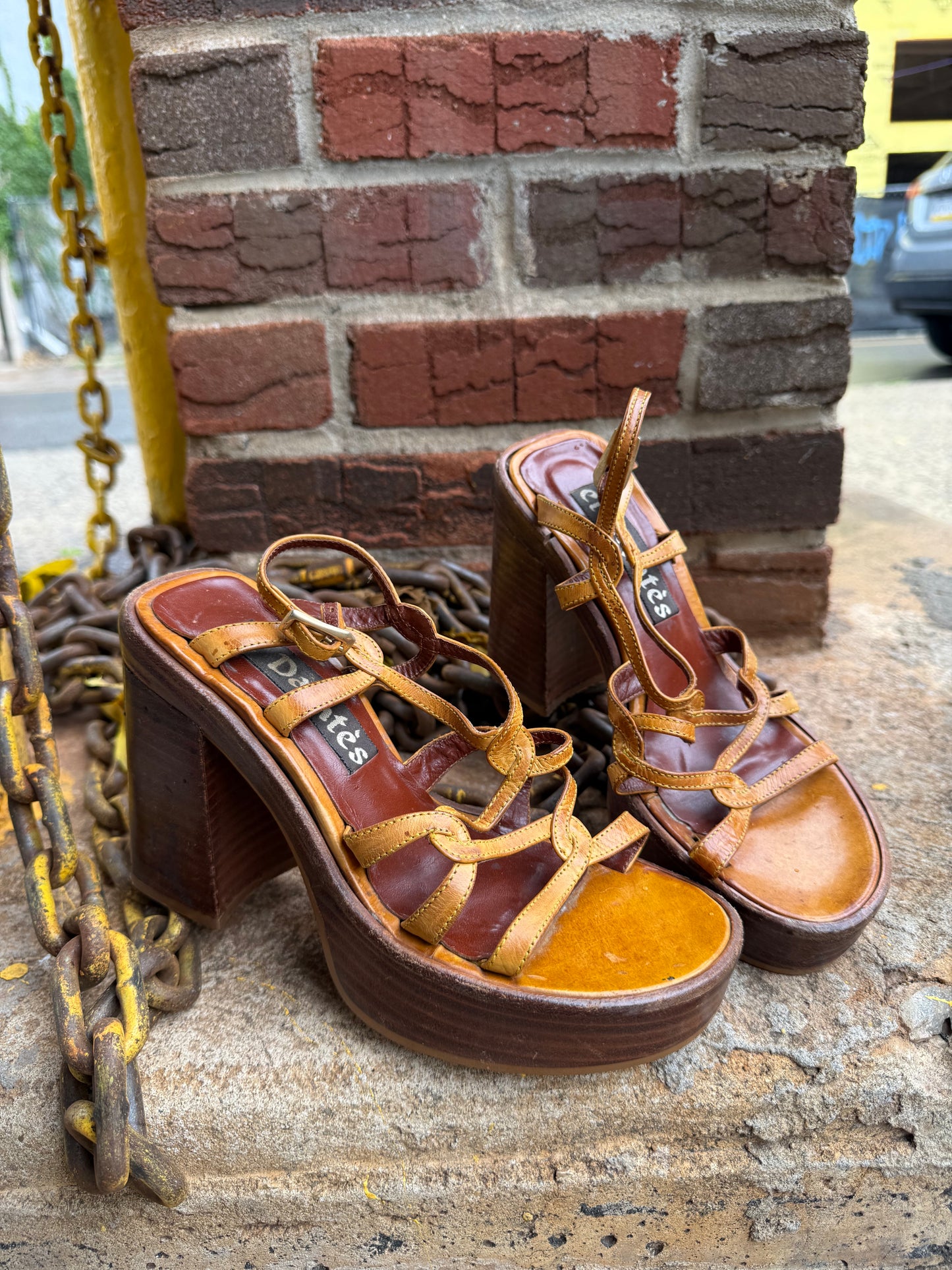 1990s El Dante Platform Sandals