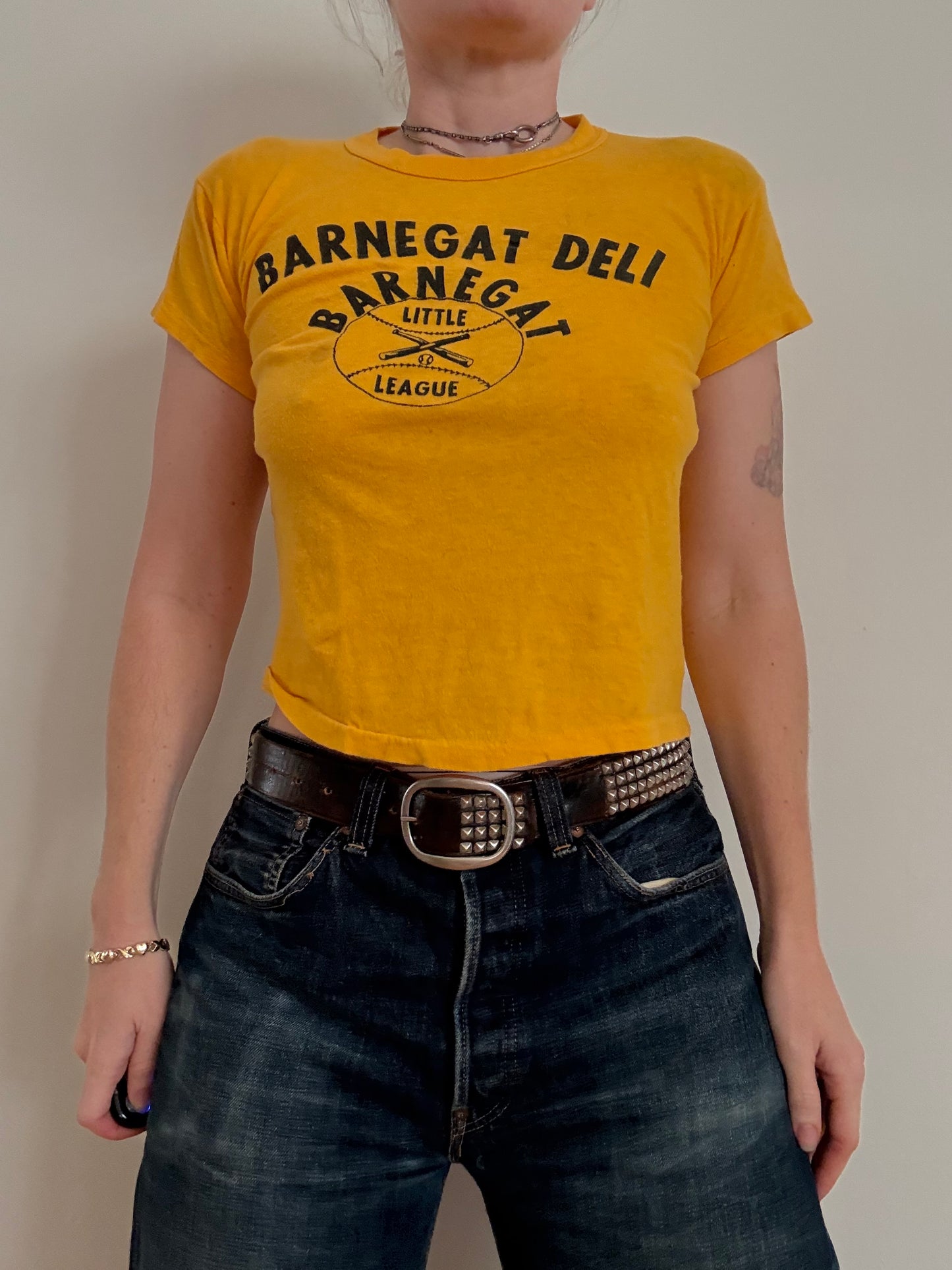 Barnaget Deli Yellow Tee