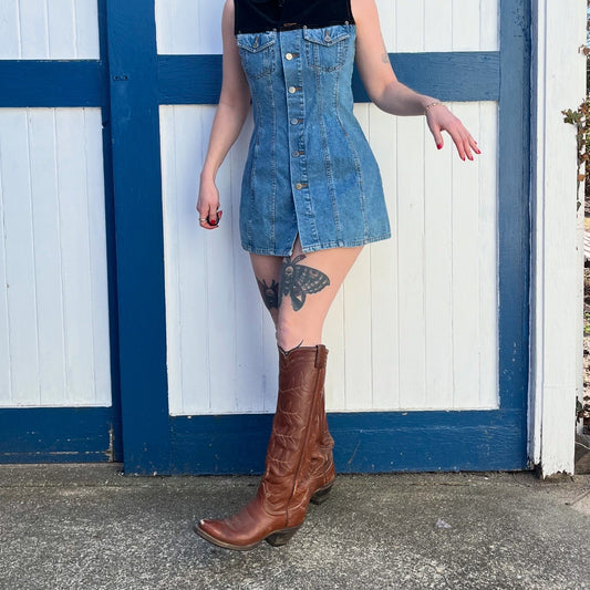 Vintage Tony Lama Knee High Boots For Sarah