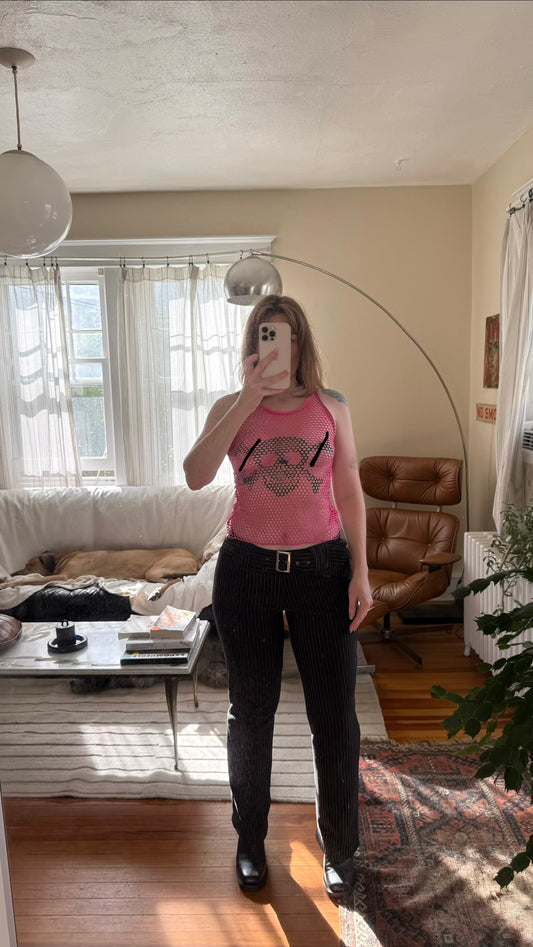 1990s Mesh Top